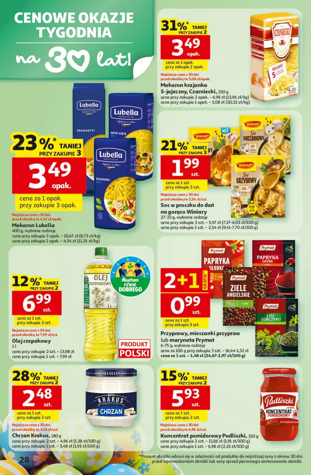 gazetka promocyjna Auchan Supermarket Ceny jak malowane - Strona 28