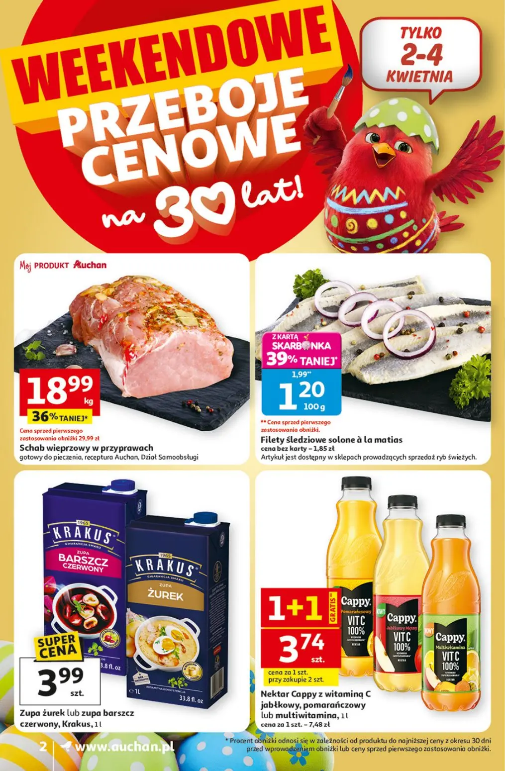 gazetka promocyjna Auchan Supermarket Ceny jak malowane - Strona 2