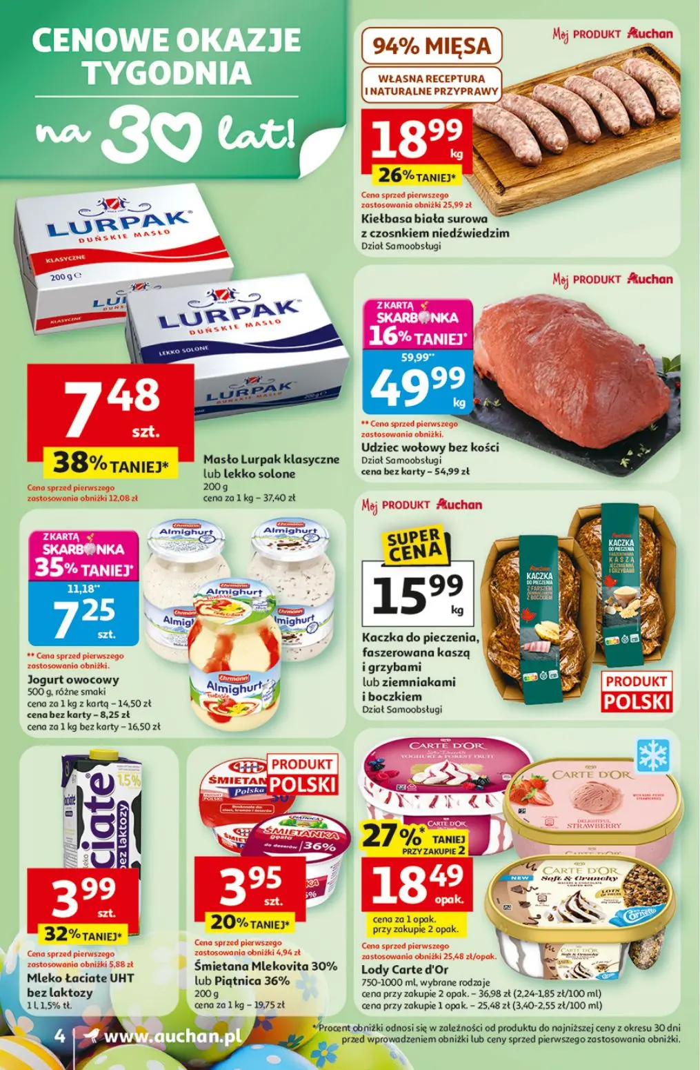 gazetka promocyjna Auchan Supermarket Ceny jak malowane - Strona 4