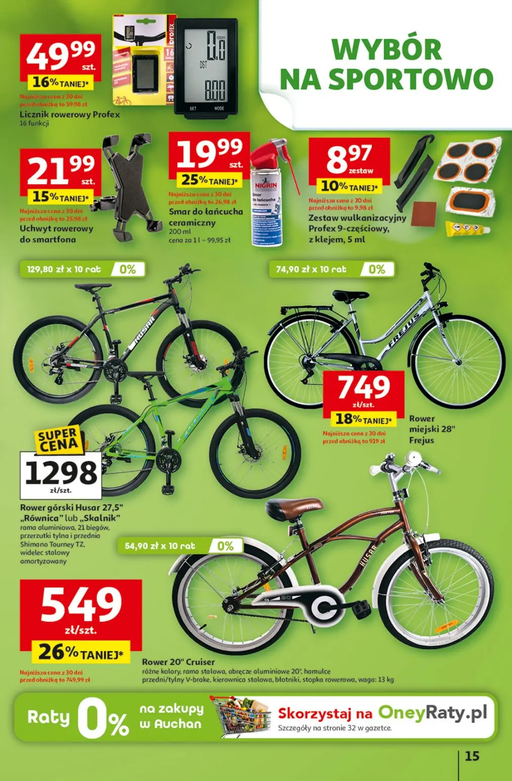 gazetka promocyjna Auchan Ceny jak malowane - Strona 15