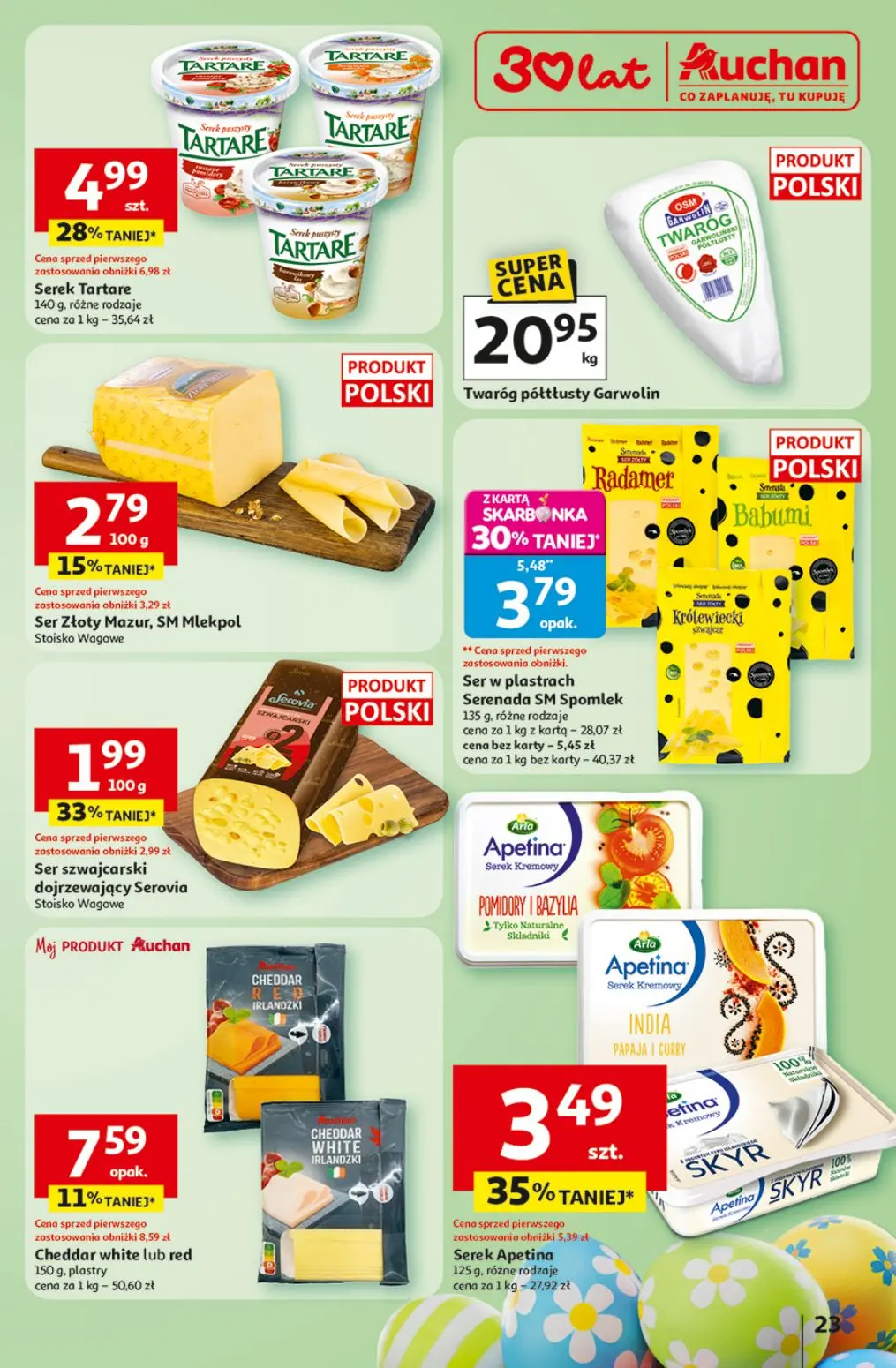 gazetka promocyjna Auchan Ceny jak malowane - Strona 23