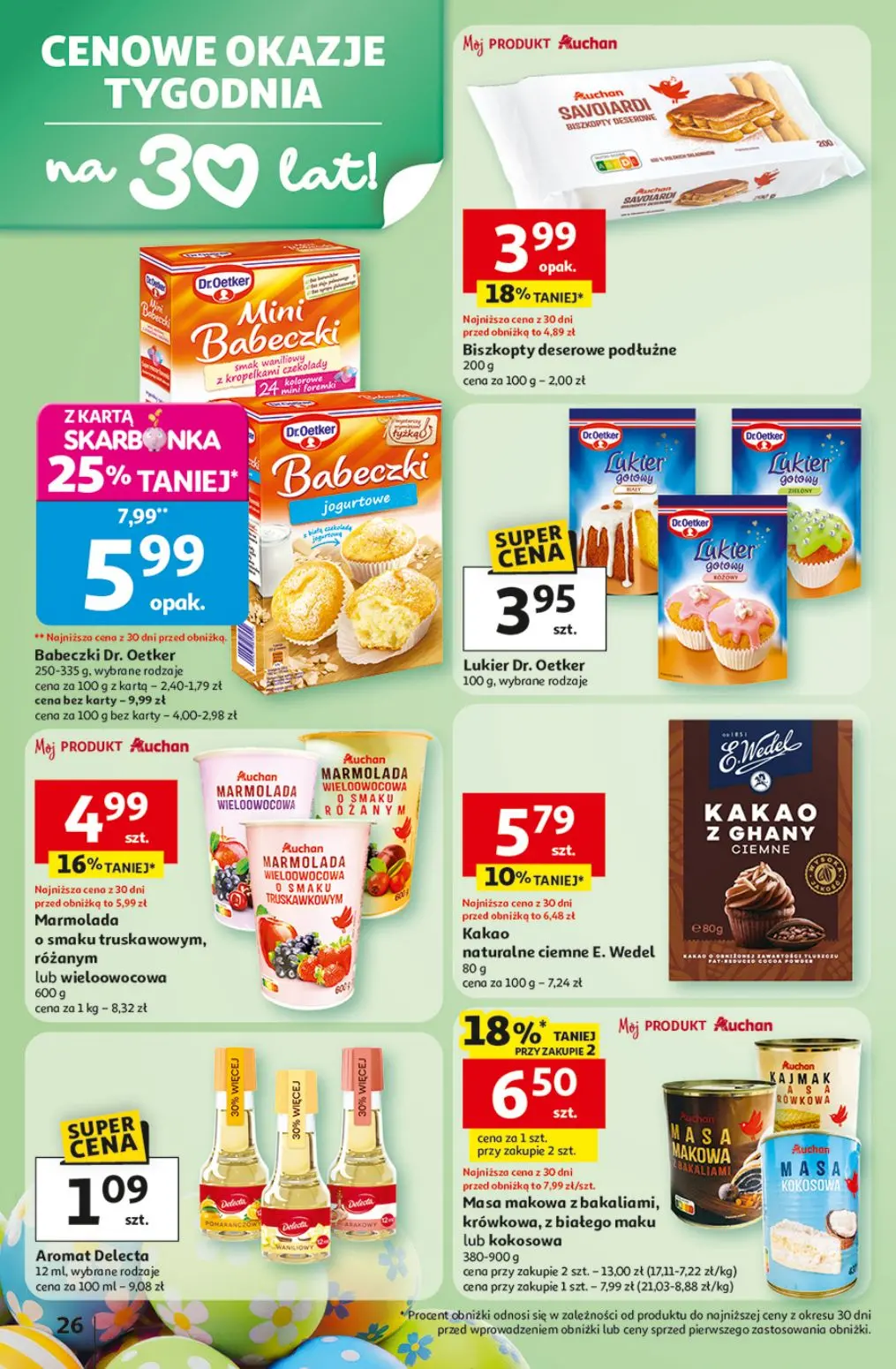 gazetka promocyjna Auchan Ceny jak malowane - Strona 26