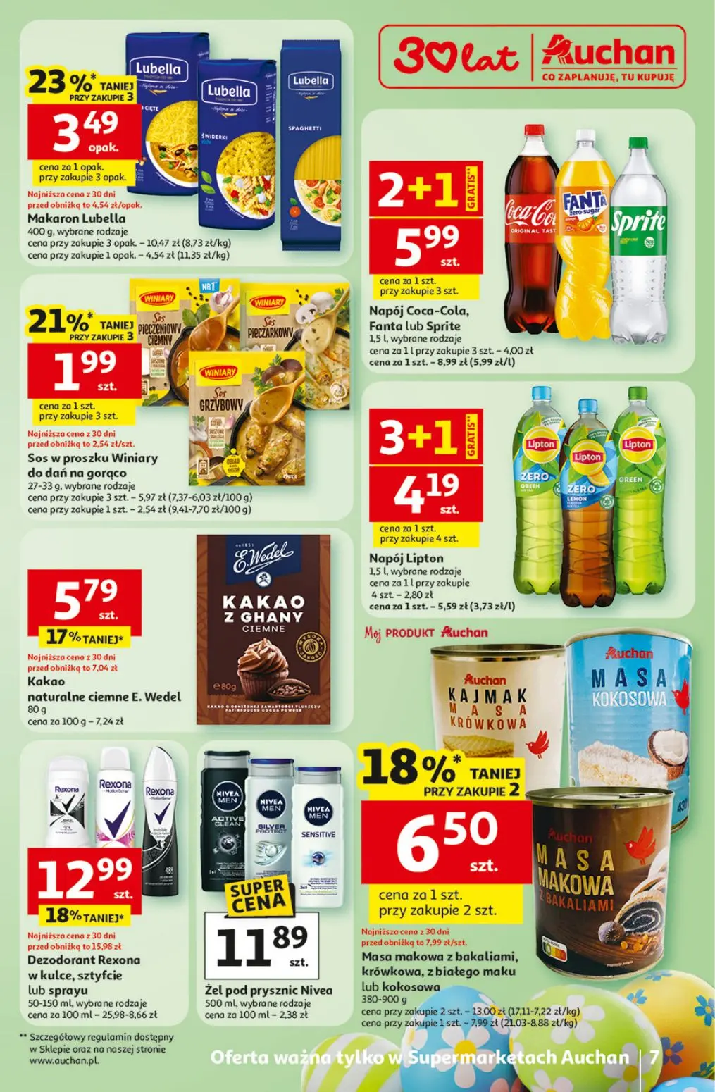 gazetka promocyjna Auchan Ceny jak malowane - Strona 7