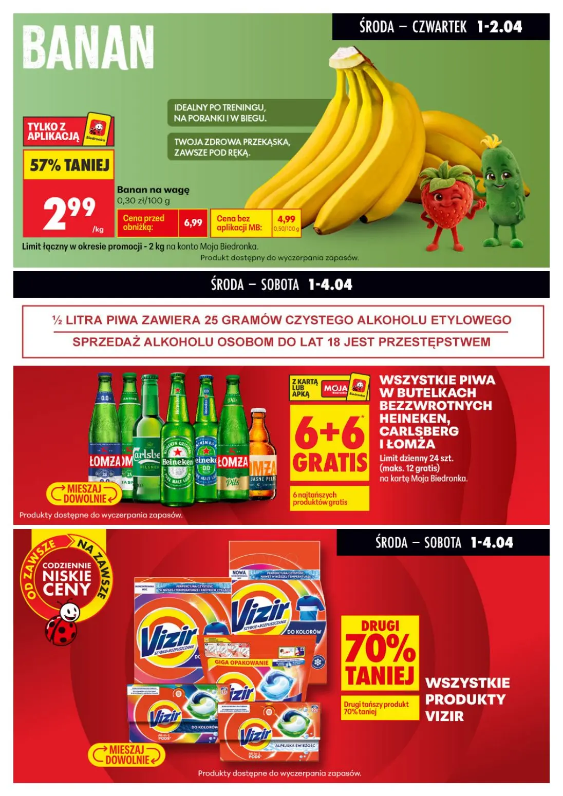 gazetka promocyjna Biedronka Biedronkowe oszczędności - Strona 3