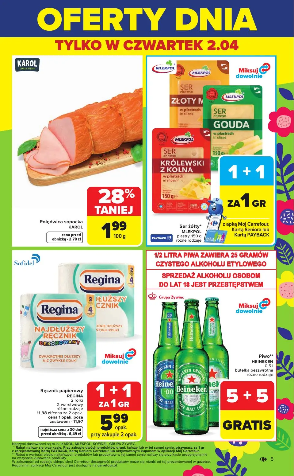 gazetka promocyjna Carrefour Market Świąteczne okazje od środy! - Strona 5