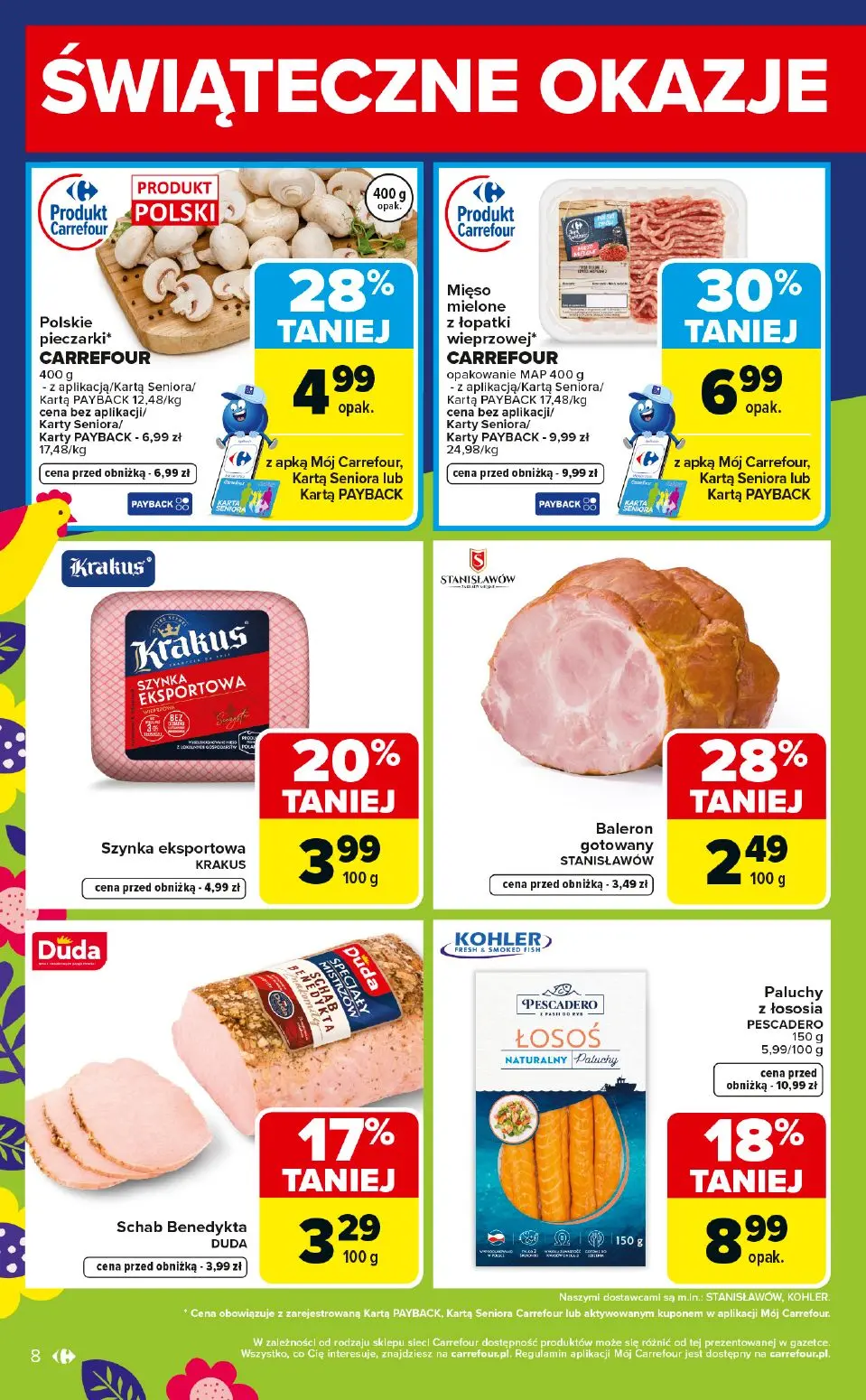 gazetka promocyjna Carrefour Market Świąteczne okazje od środy! - Strona 8