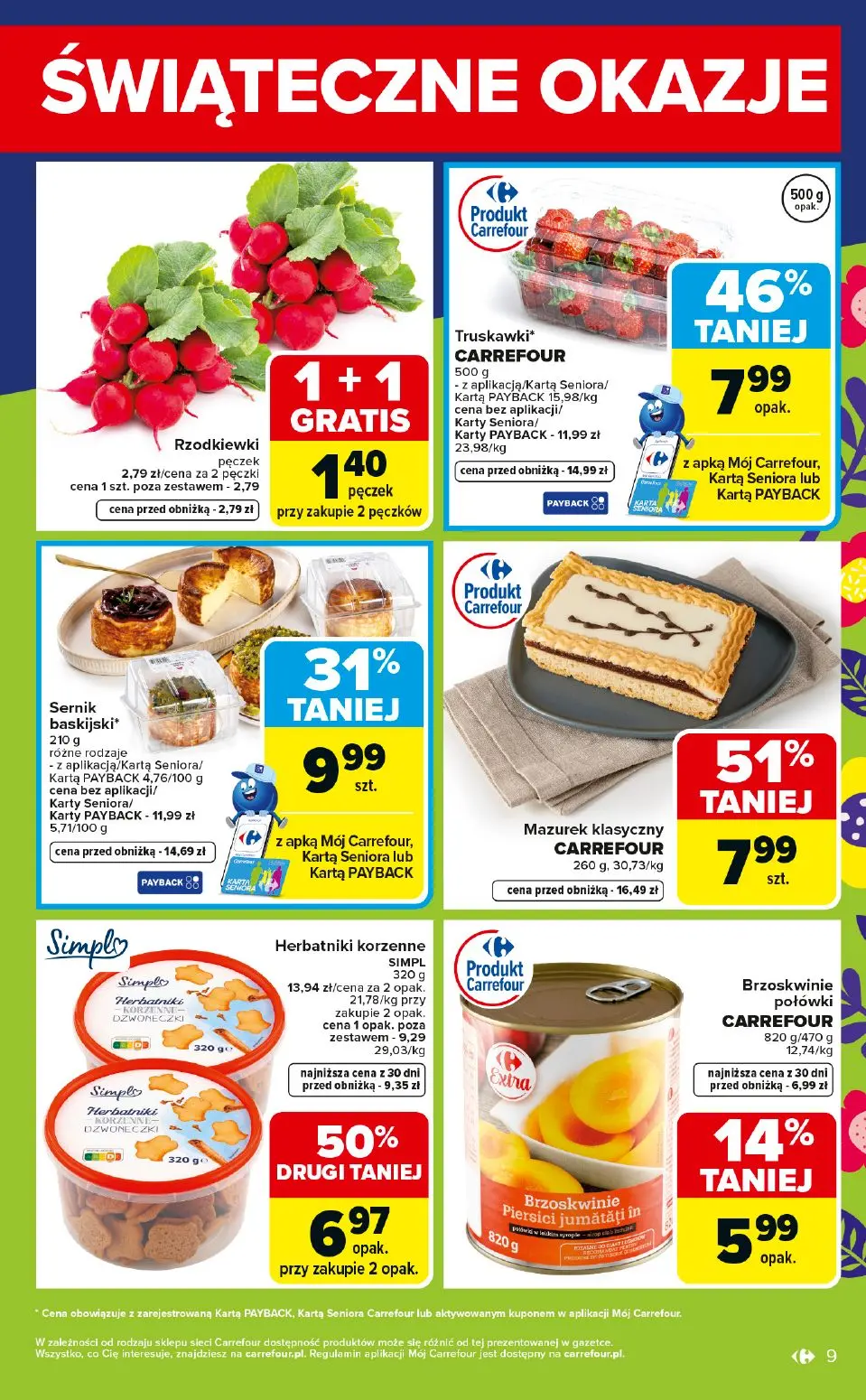gazetka promocyjna Carrefour Market Świąteczne okazje od środy! - Strona 9