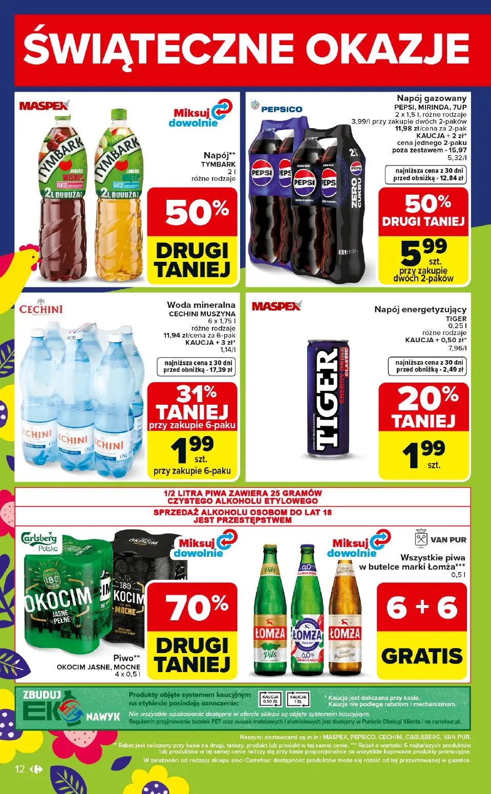 gazetka promocyjna Carrefour Świąteczne okazje od środy! - Strona 12
