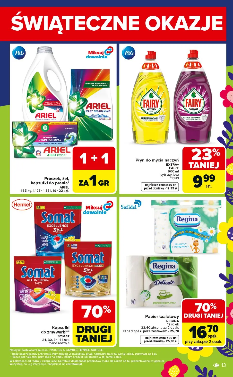 gazetka promocyjna Carrefour Świąteczne okazje od środy! - Strona 13
