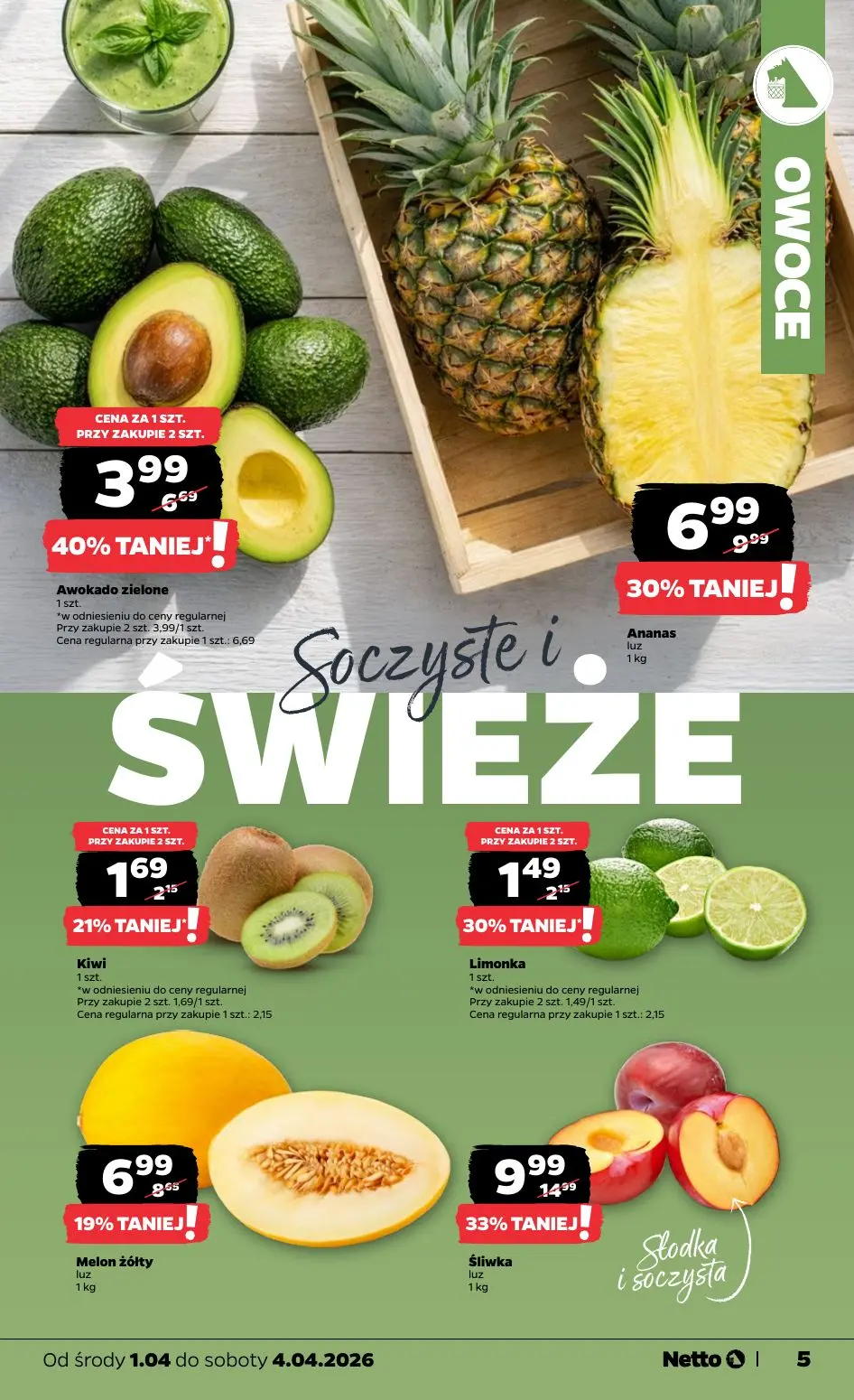 gazetka promocyjna NETTO Gazetka spożywcza - Strona 5