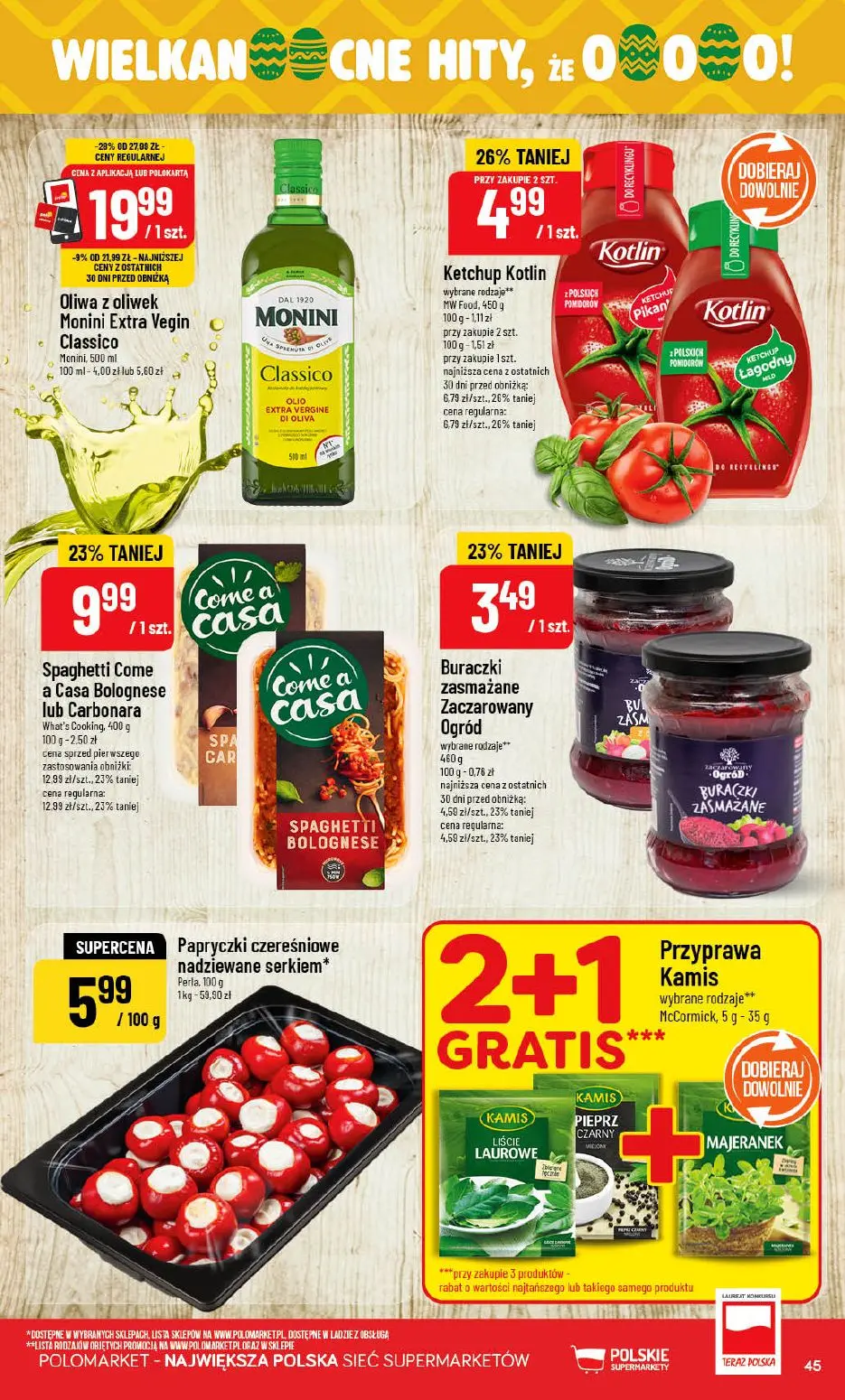 gazetka promocyjna POLOmarket Dolnośląskie, Opolskie, Śląskie, Łódzkie - Strona 45