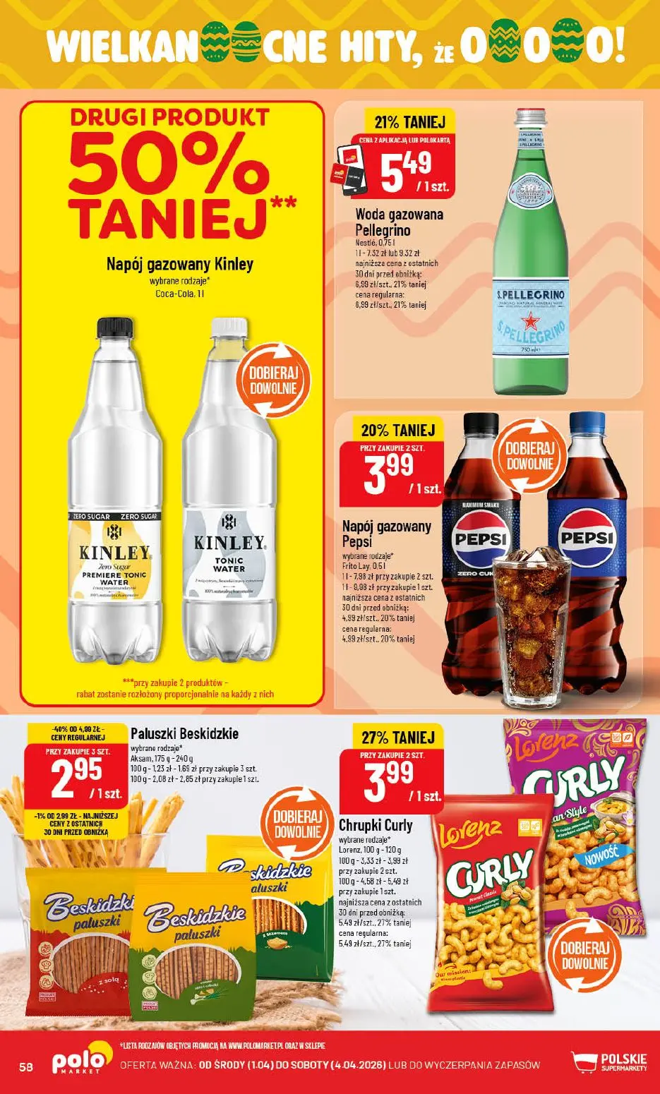 gazetka promocyjna POLOmarket Dolnośląskie, Opolskie, Śląskie, Łódzkie - Strona 58