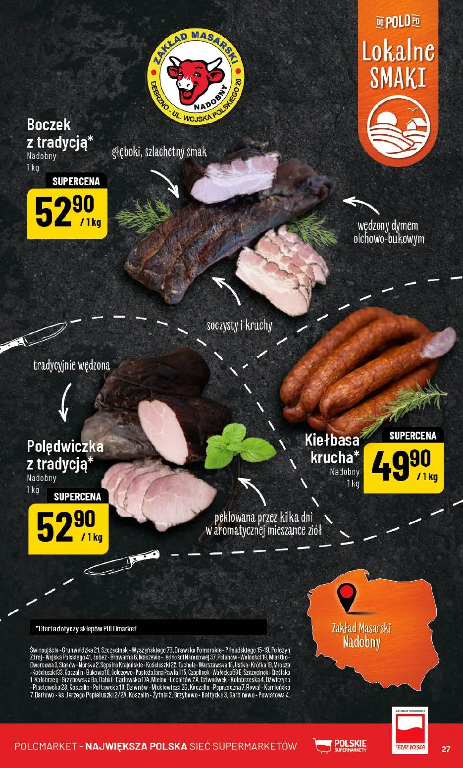 gazetka promocyjna POLOmarket Pomorskie, Zachodniopomorskie, Kujawsko-pomorskie - Strona 27