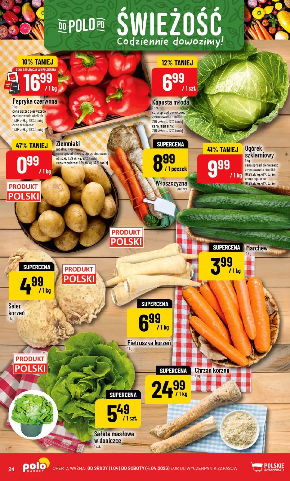 gazetka promocyjna POLOmarket Warmińsko-mazurskie, Podlaskie - Strona 24