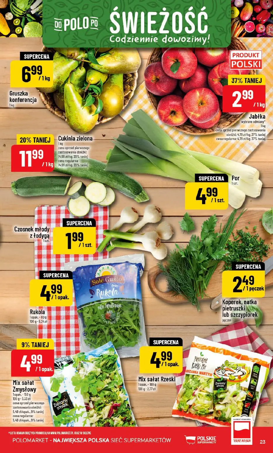 gazetka promocyjna POLOmarket Kujawsko-pomorskie, Pomorskie - Strona 23