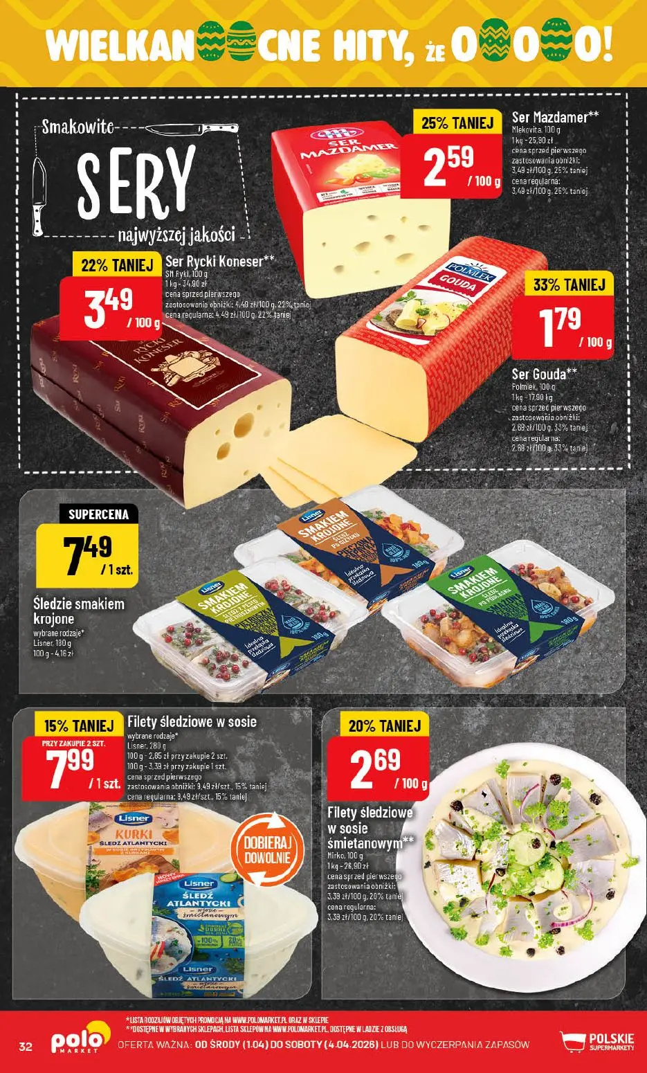 gazetka promocyjna POLOmarket Wielkanocne HITY - Strona 32