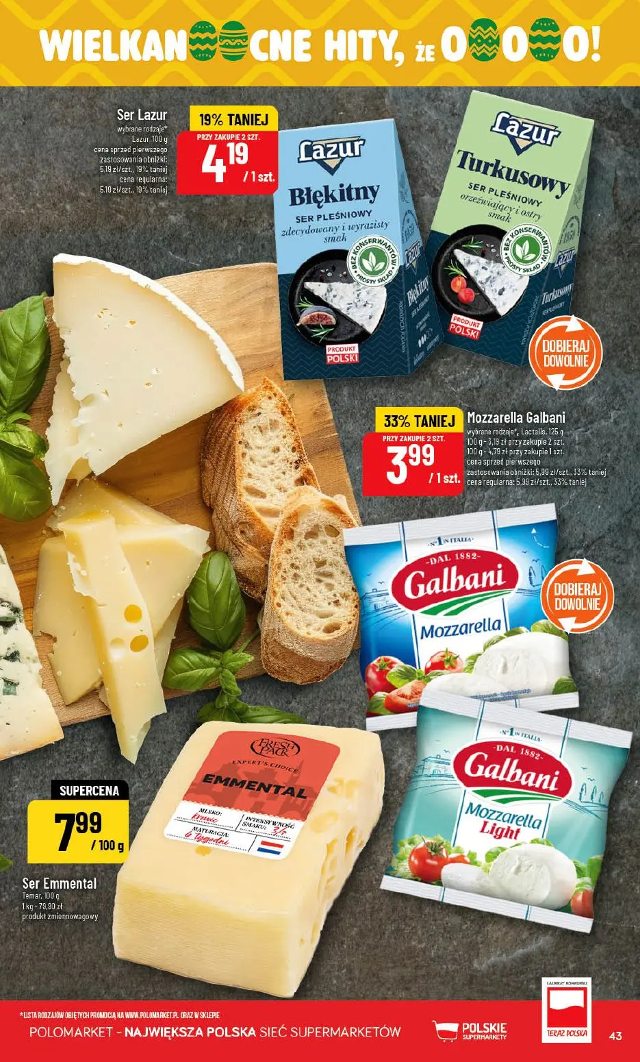 gazetka promocyjna POLOmarket Kujawsko-pomorskie - Strona 43