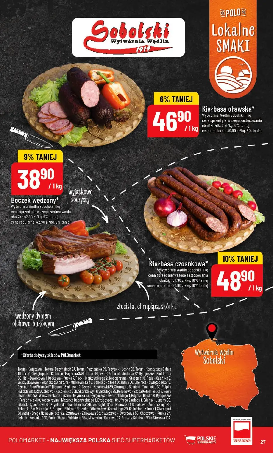 gazetka promocyjna POLOmarket Kujawsko-pomorskie, Pomorskie - Strona 27