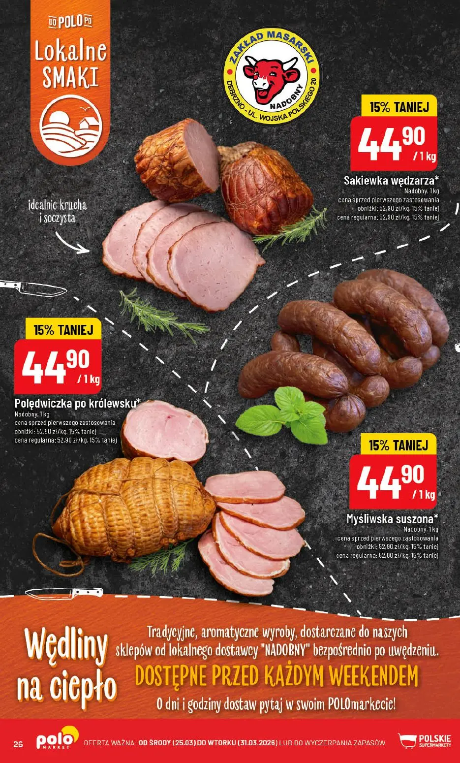 gazetka promocyjna POLOmarket Pomorskie, Zachodniopomorskie, Kujawsko-pomorskie - Strona 26