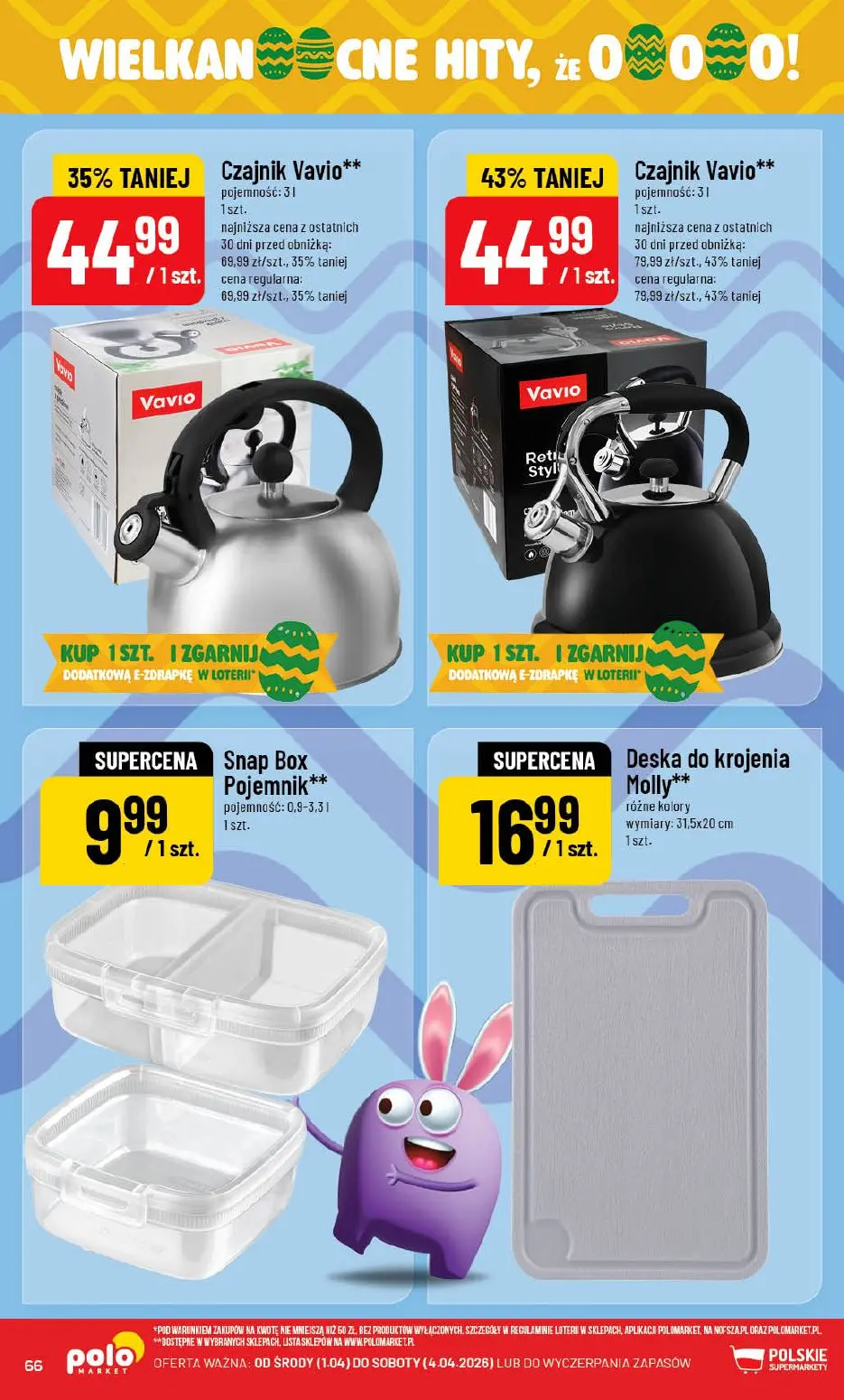 gazetka promocyjna POLOmarket Pomorskie, Zachodniopomorskie, Kujawsko-pomorskie - Strona 66