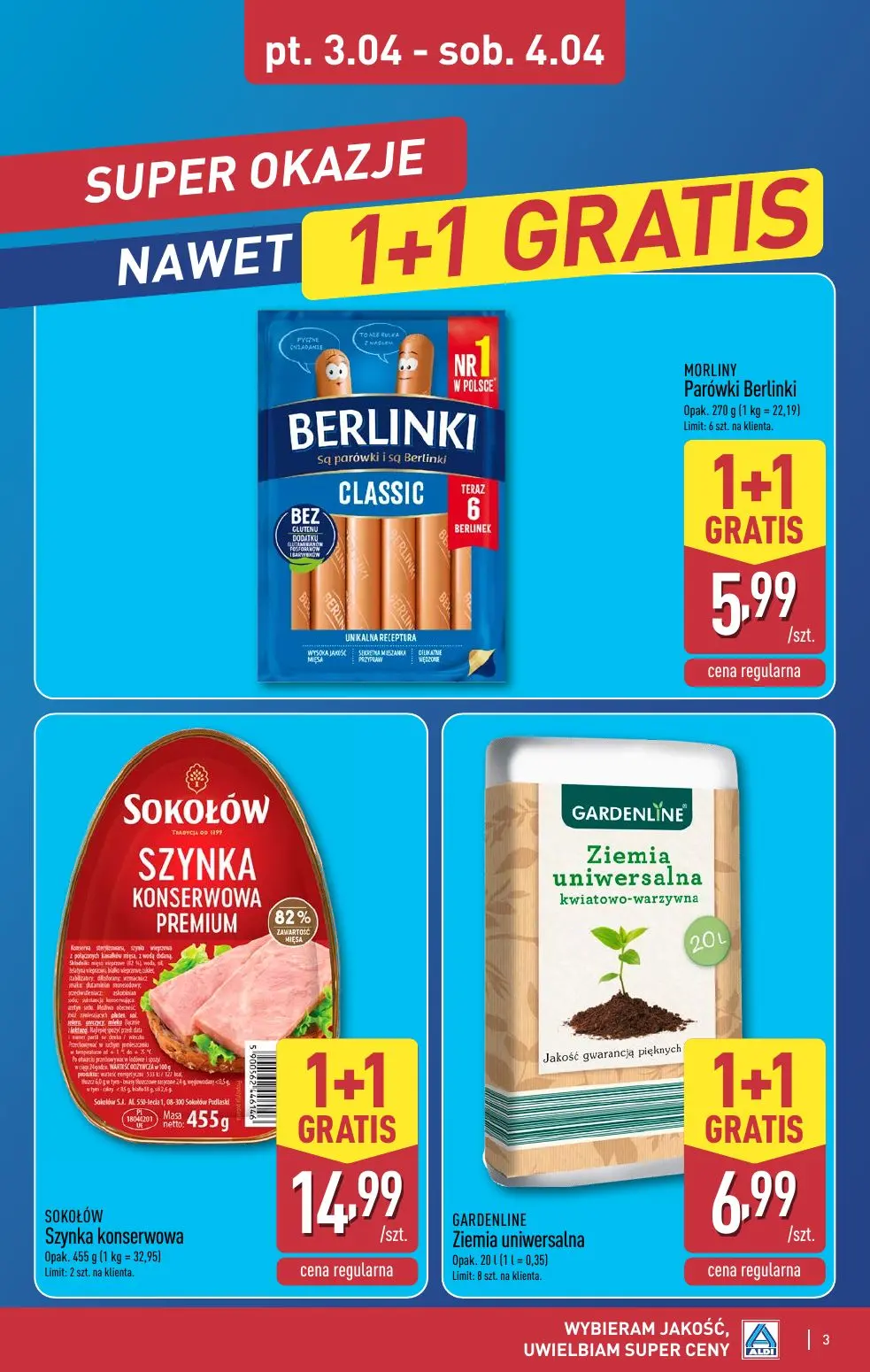 gazetka promocyjna ALDI Oferta na weekend już od czwartku! - Strona 3