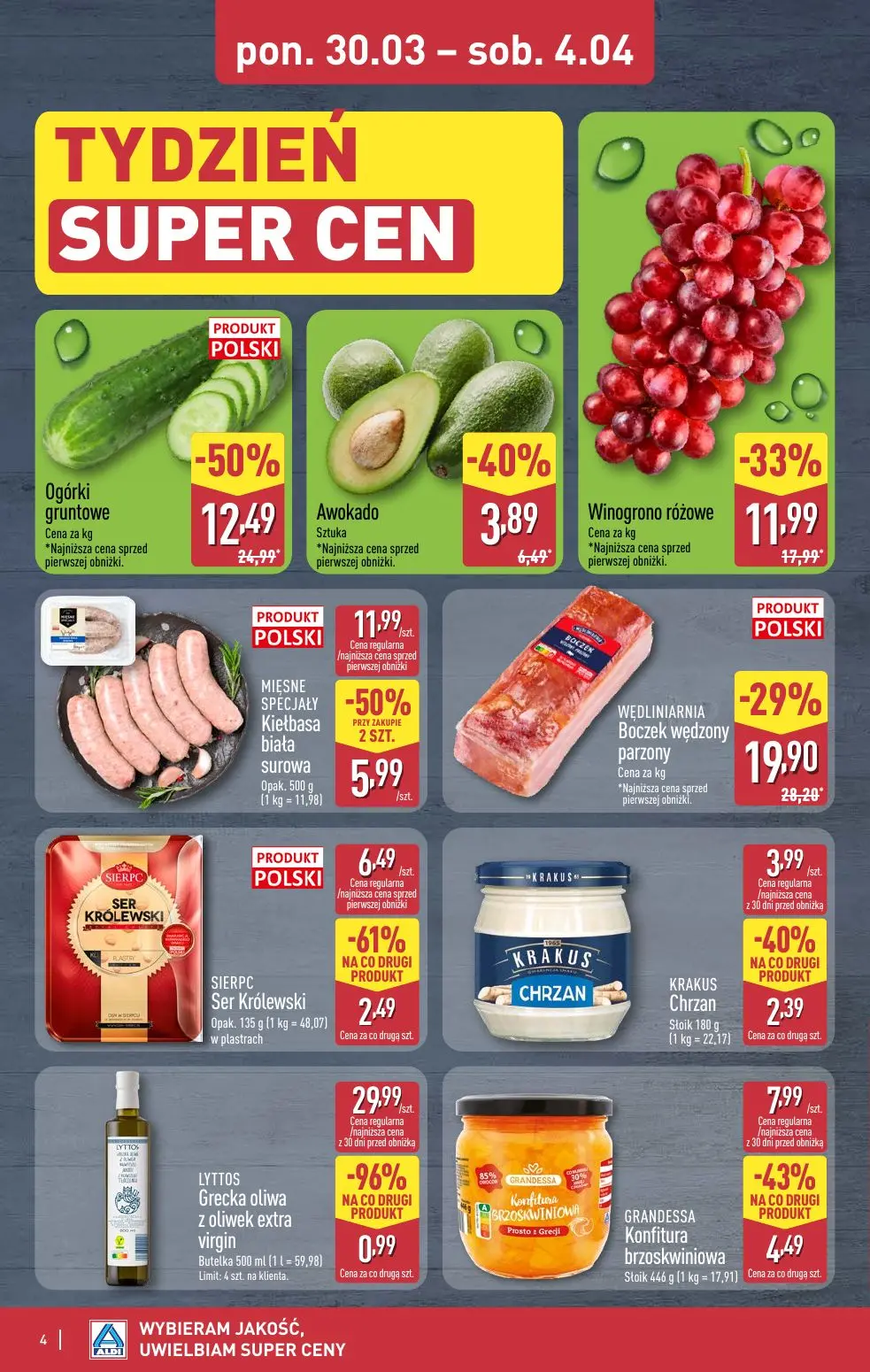 gazetka promocyjna ALDI Oferta na weekend już od czwartku! - Strona 4
