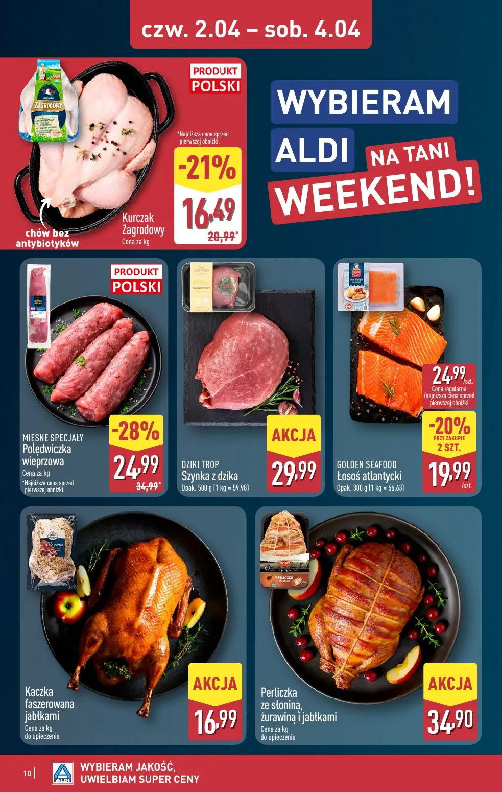 gazetka promocyjna ALDI Oferta na weekend już od czwartku! - Strona 10