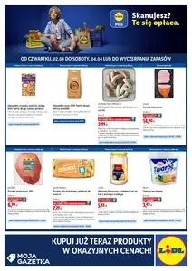 Gazetka promocyjna LIDL, ważna od 2026-04-02 do 2026-04-04.
