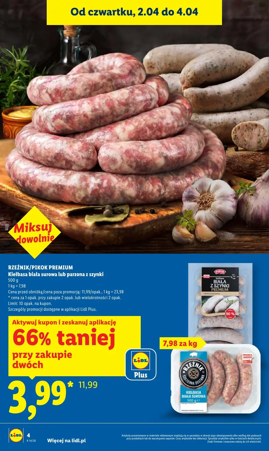 gazetka promocyjna LIDL Od czwartku - Strona 4