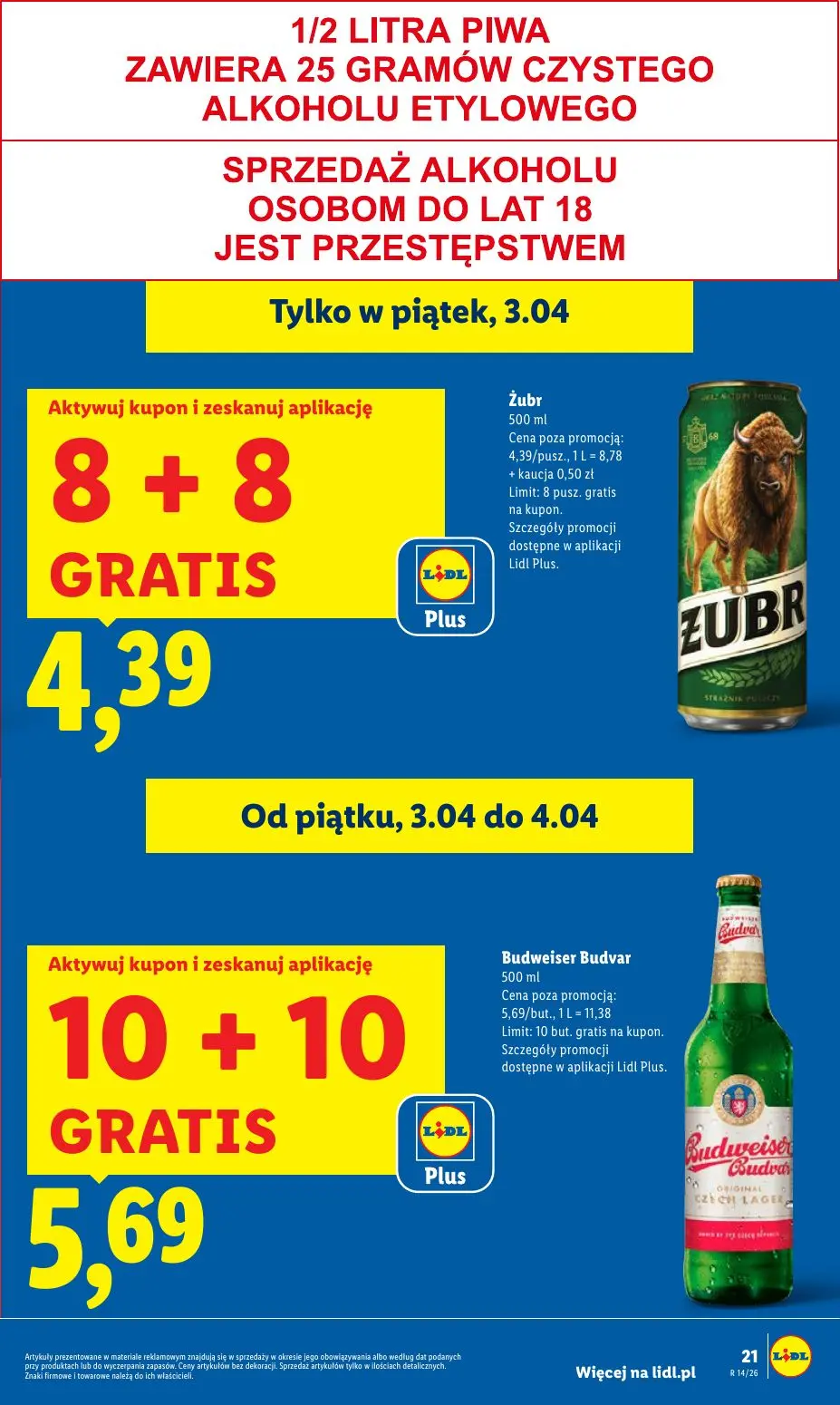 gazetka promocyjna LIDL Od czwartku - Strona 21