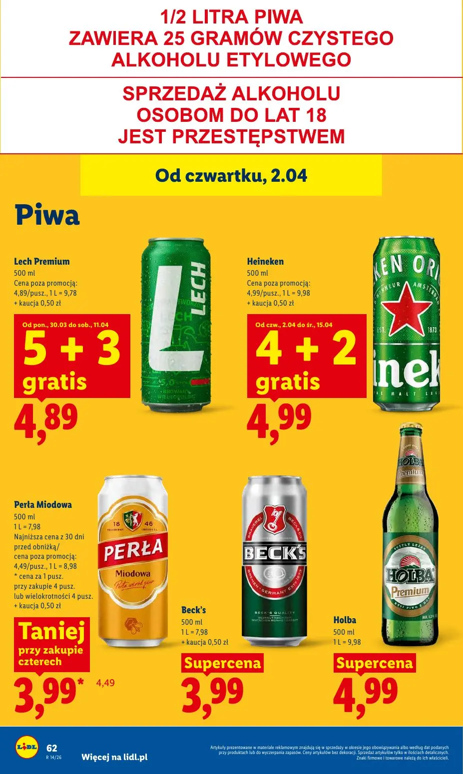 gazetka promocyjna LIDL Od czwartku - Strona 64