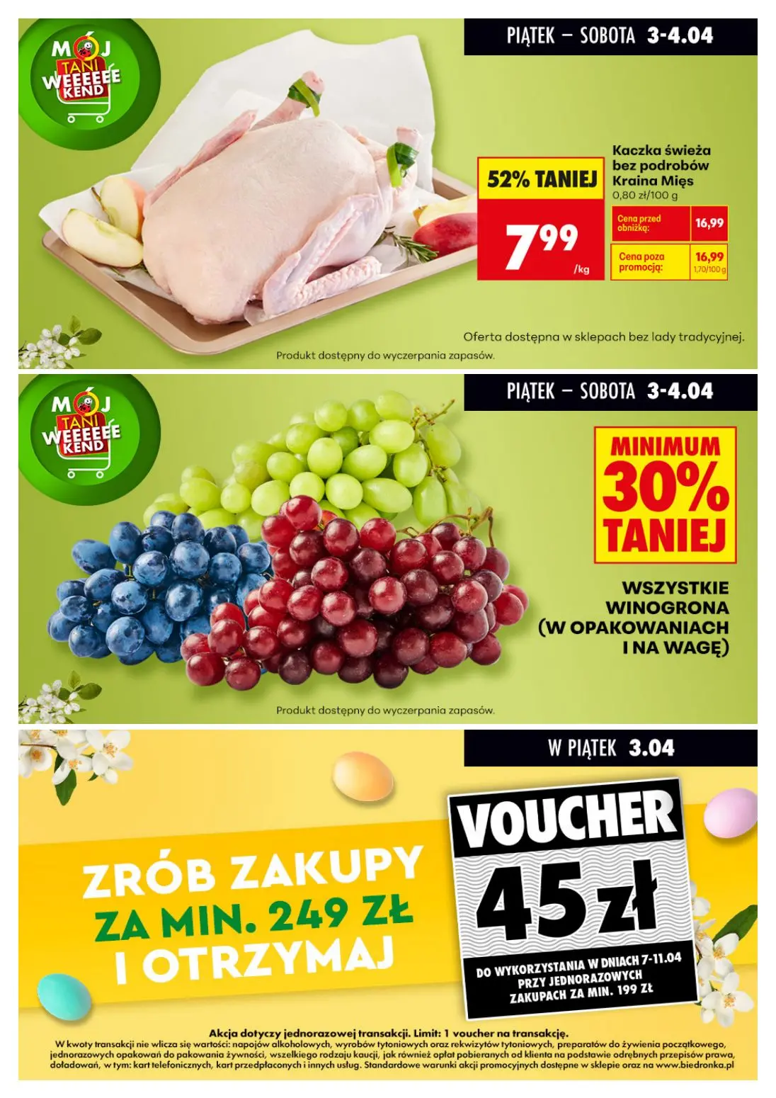 gazetka promocyjna Biedronka Biedronkowe oszczędności - Strona 3