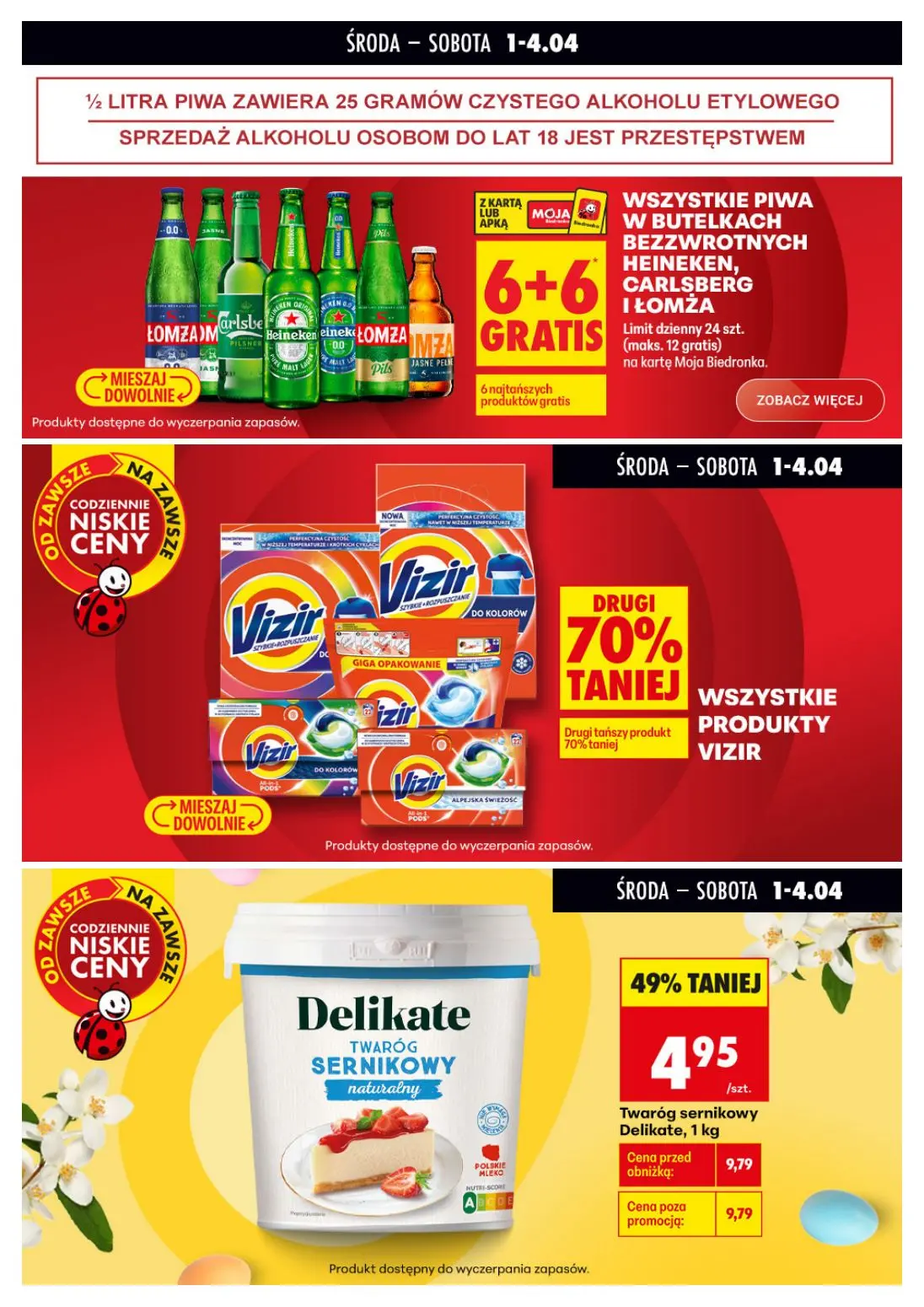 gazetka promocyjna Biedronka Biedronkowe oszczędności - Strona 8