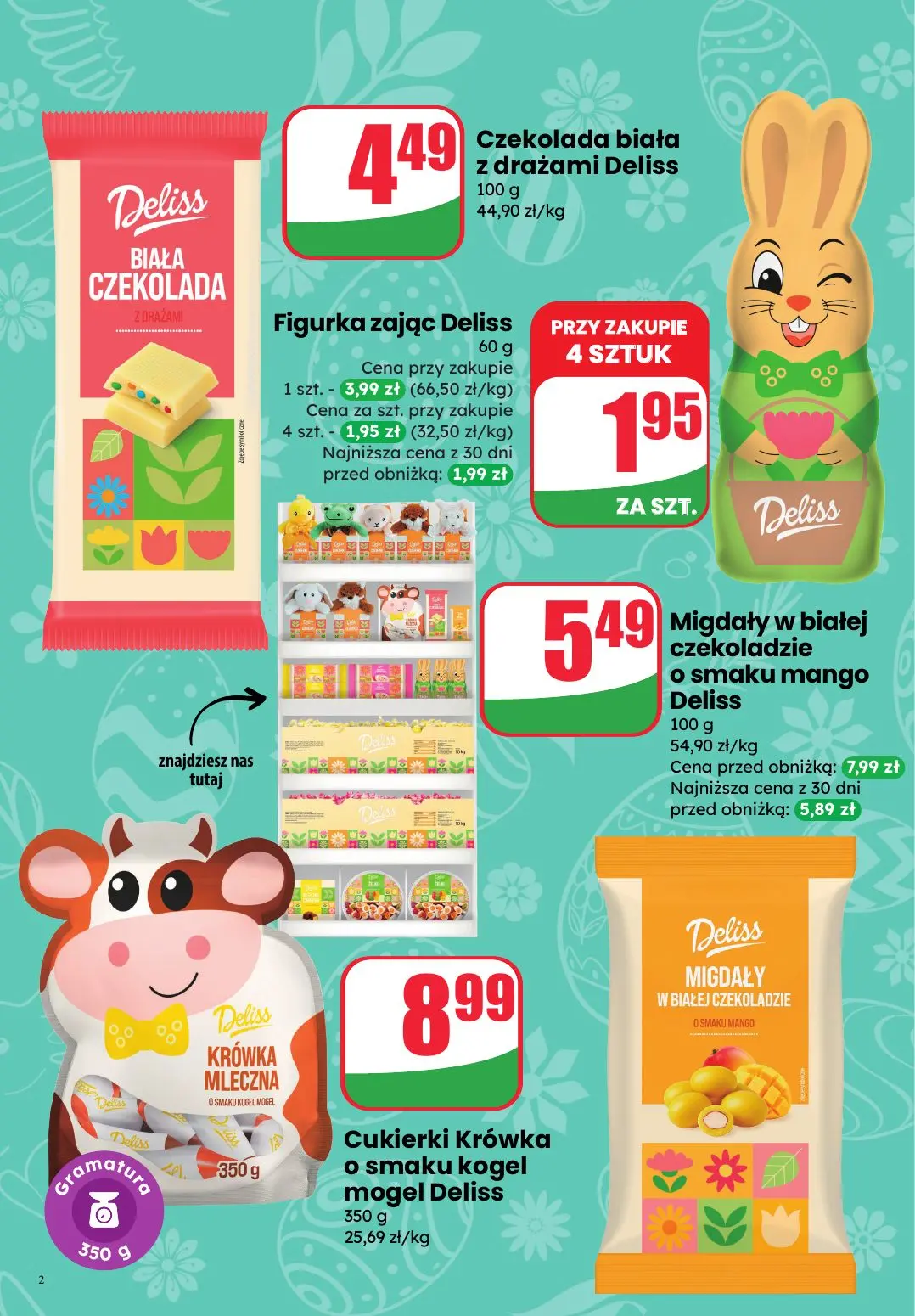 gazetka promocyjna dino Słodka Wielkanoc - Strona 2