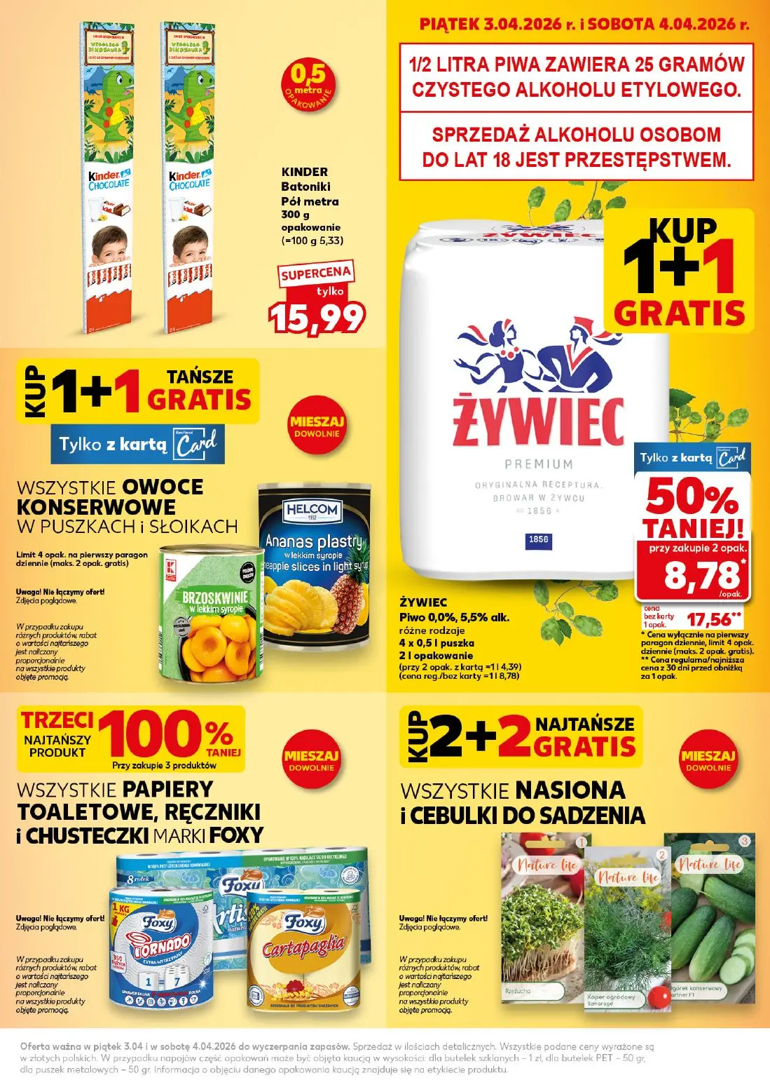 gazetka promocyjna Kaufland Super Piątek i Sobota - Strona 3