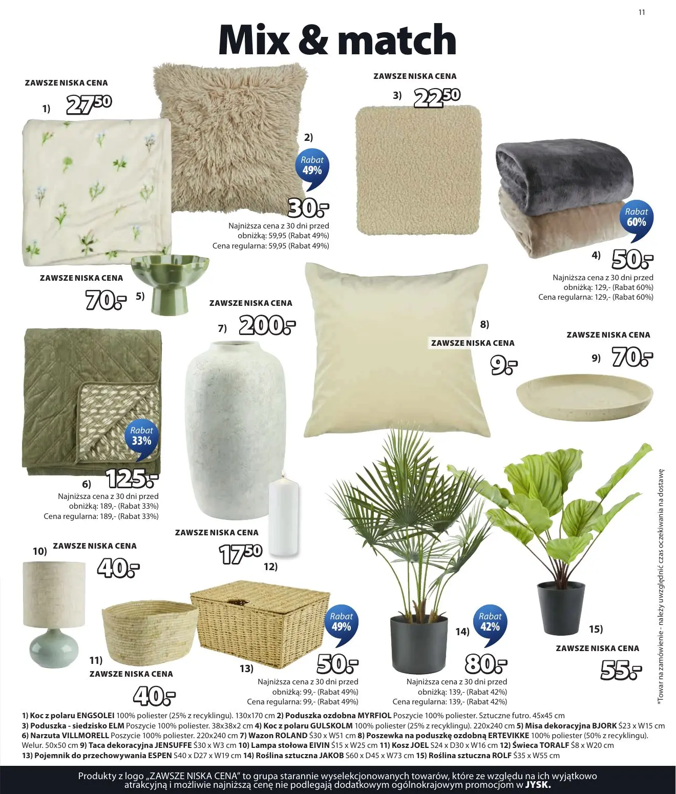 gazetka promocyjna JYSK Oferta tygodnia - Strona 11