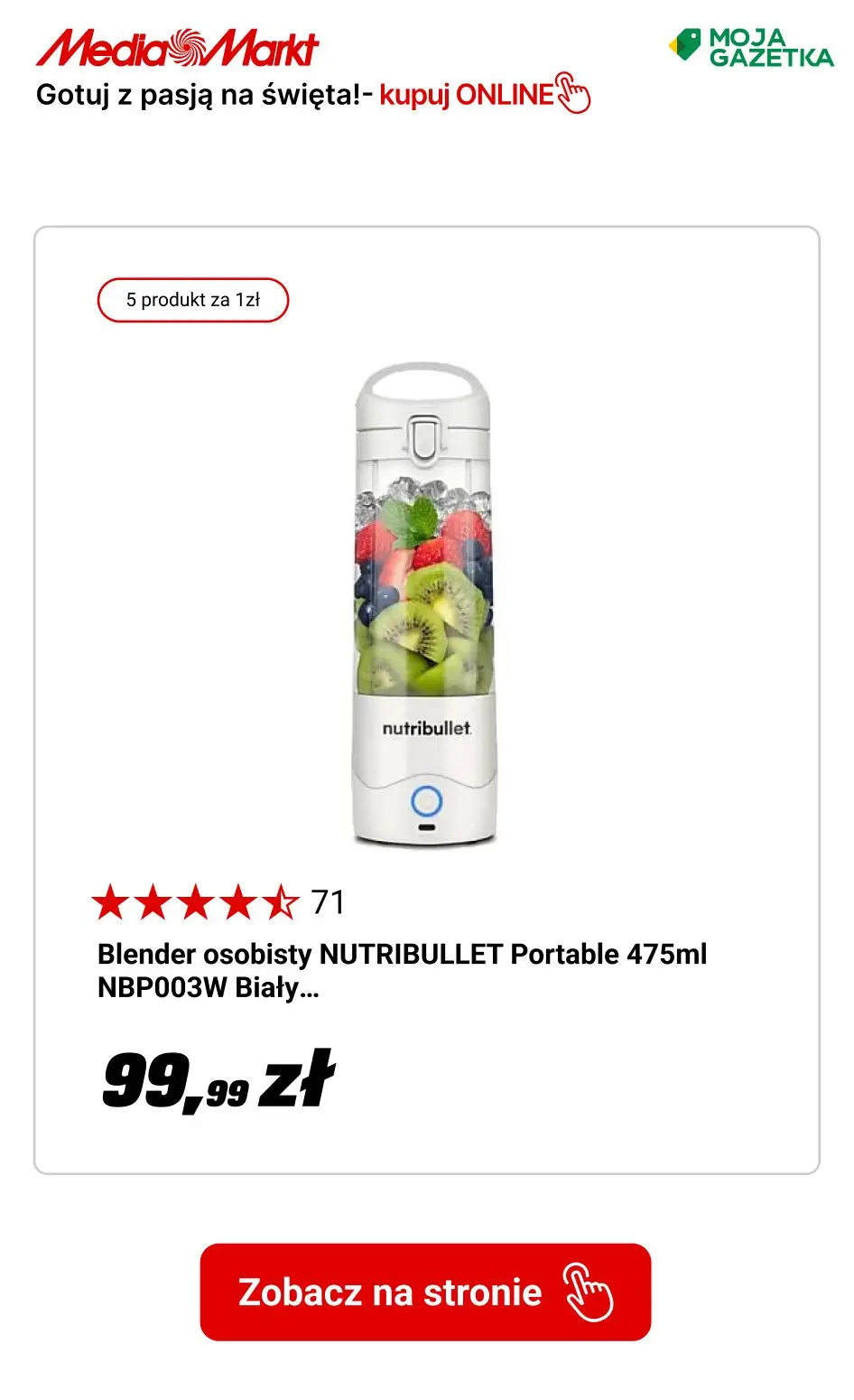 gazetka promocyjna Media Markt Przygotowania do świąt czas start! - Strona 6