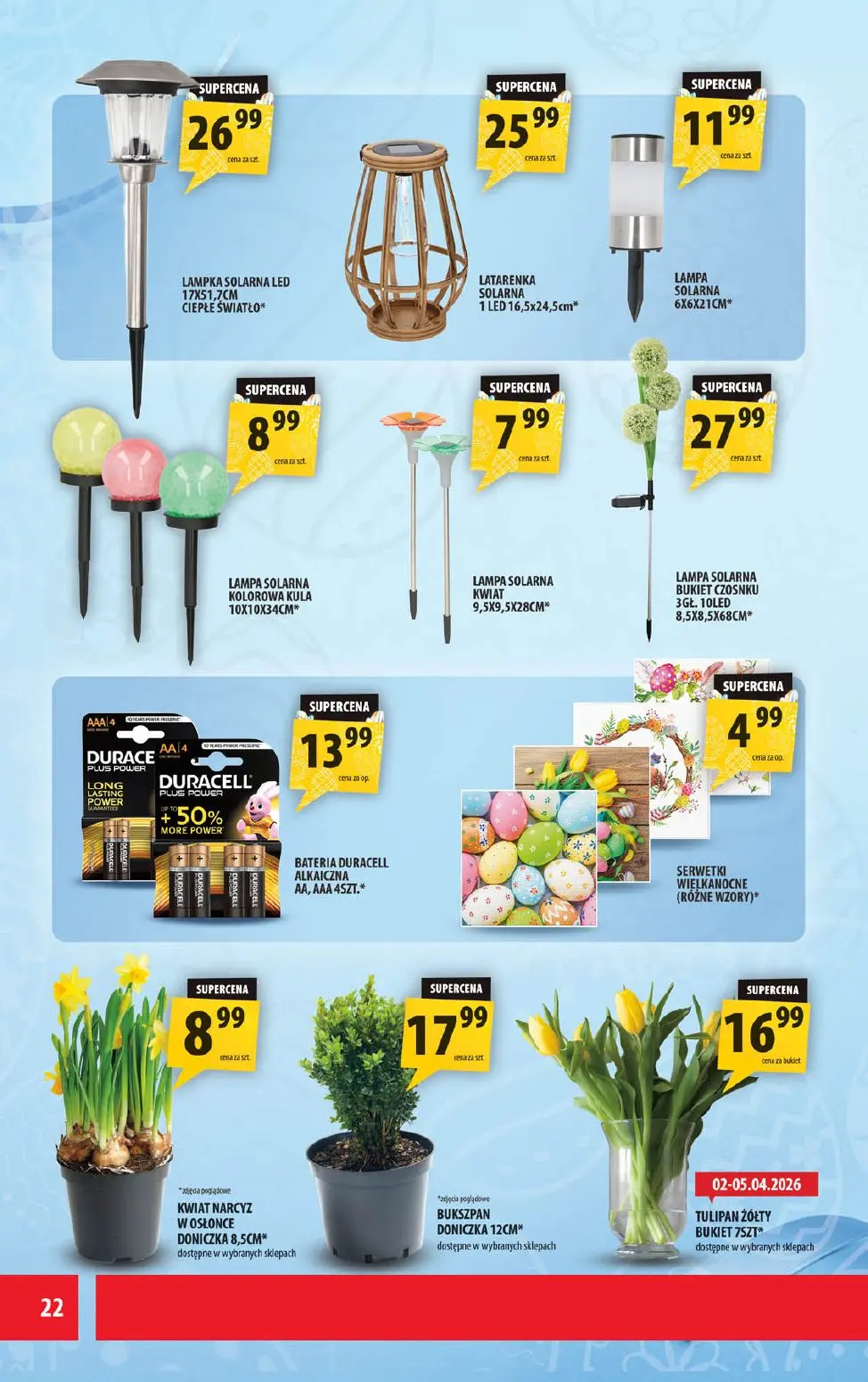 gazetka promocyjna arhelan Wielkanocne ceny dnia - Strona 22