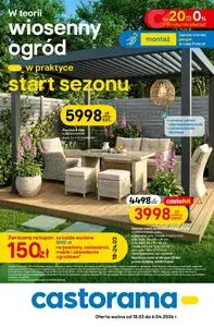 Gazetka promocyjna castorama, ważna od 2026-03-18 do 2026-04-06.