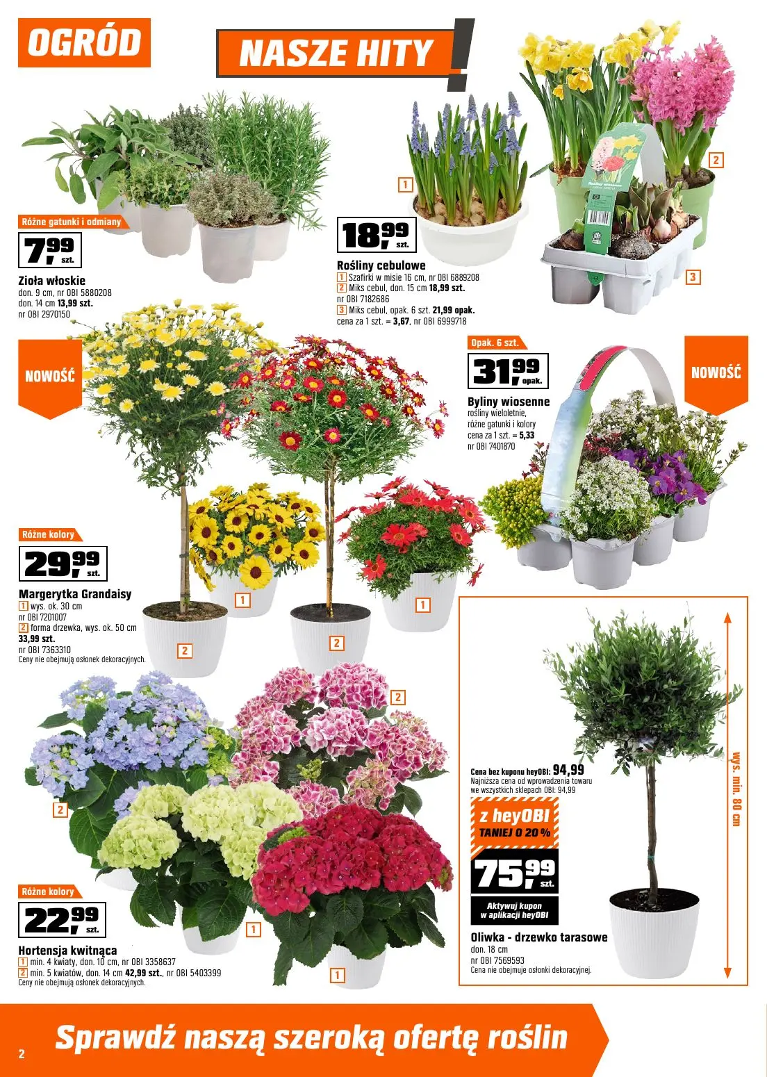 gazetka promocyjna OBI Stworzone do wiosennych prac w ogrodzie - Strona 2