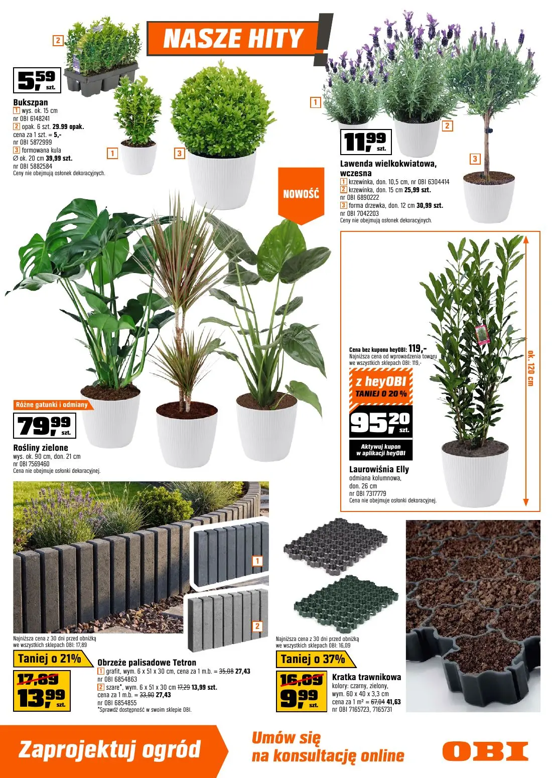 gazetka promocyjna OBI Stworzone do wiosennych prac w ogrodzie - Strona 3