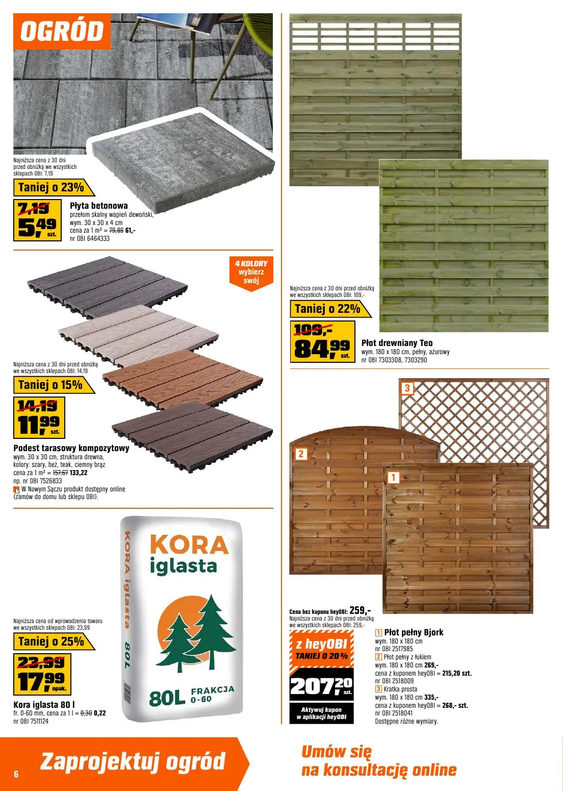gazetka promocyjna OBI Stworzone do wiosennych prac w ogrodzie - Strona 6