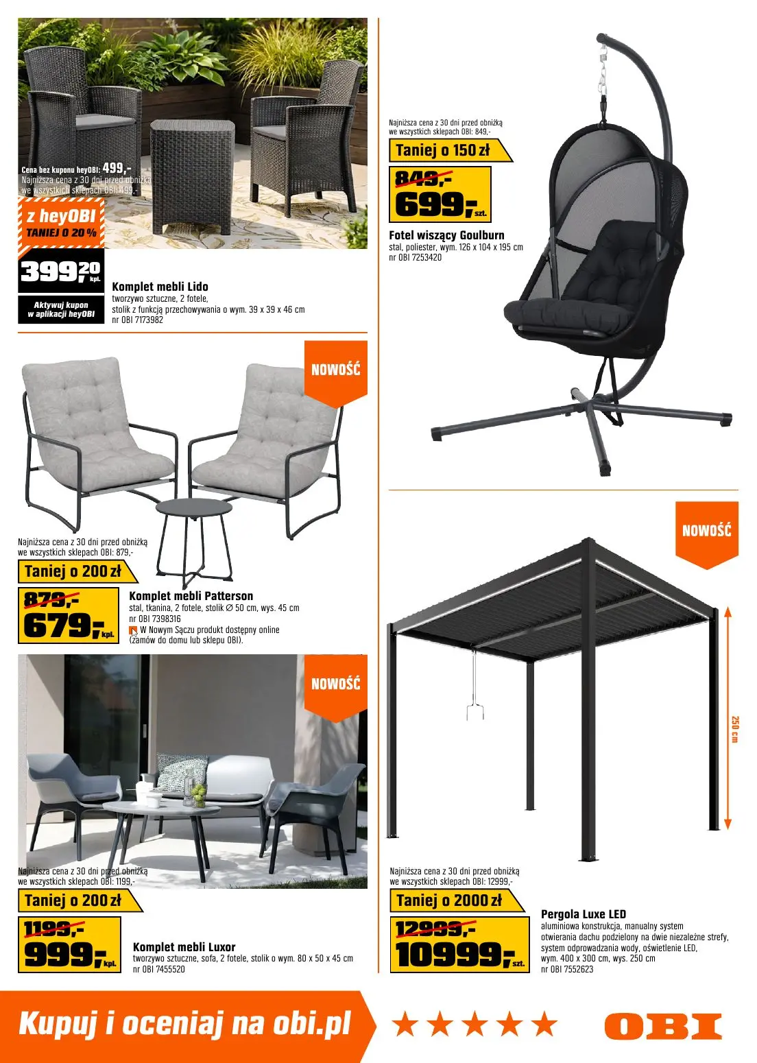 gazetka promocyjna OBI Stworzone do wiosennych prac w ogrodzie - Strona 7