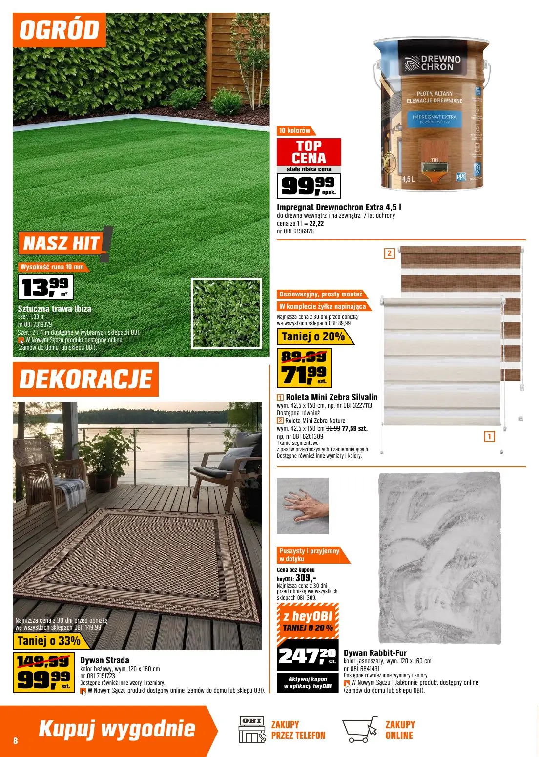 gazetka promocyjna OBI Stworzone do wiosennych prac w ogrodzie - Strona 8