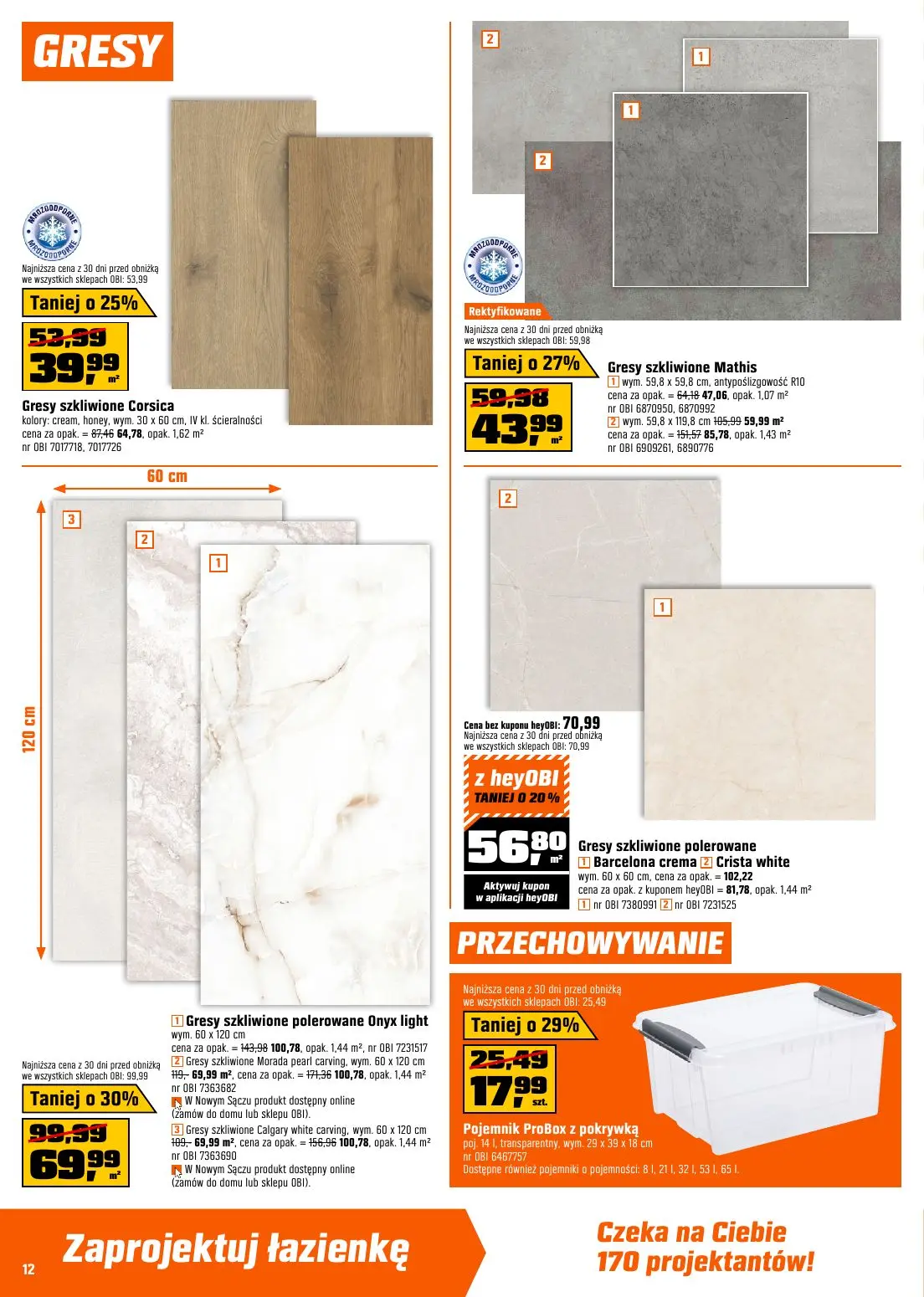 gazetka promocyjna OBI Stworzone do wiosennych prac w ogrodzie - Strona 12