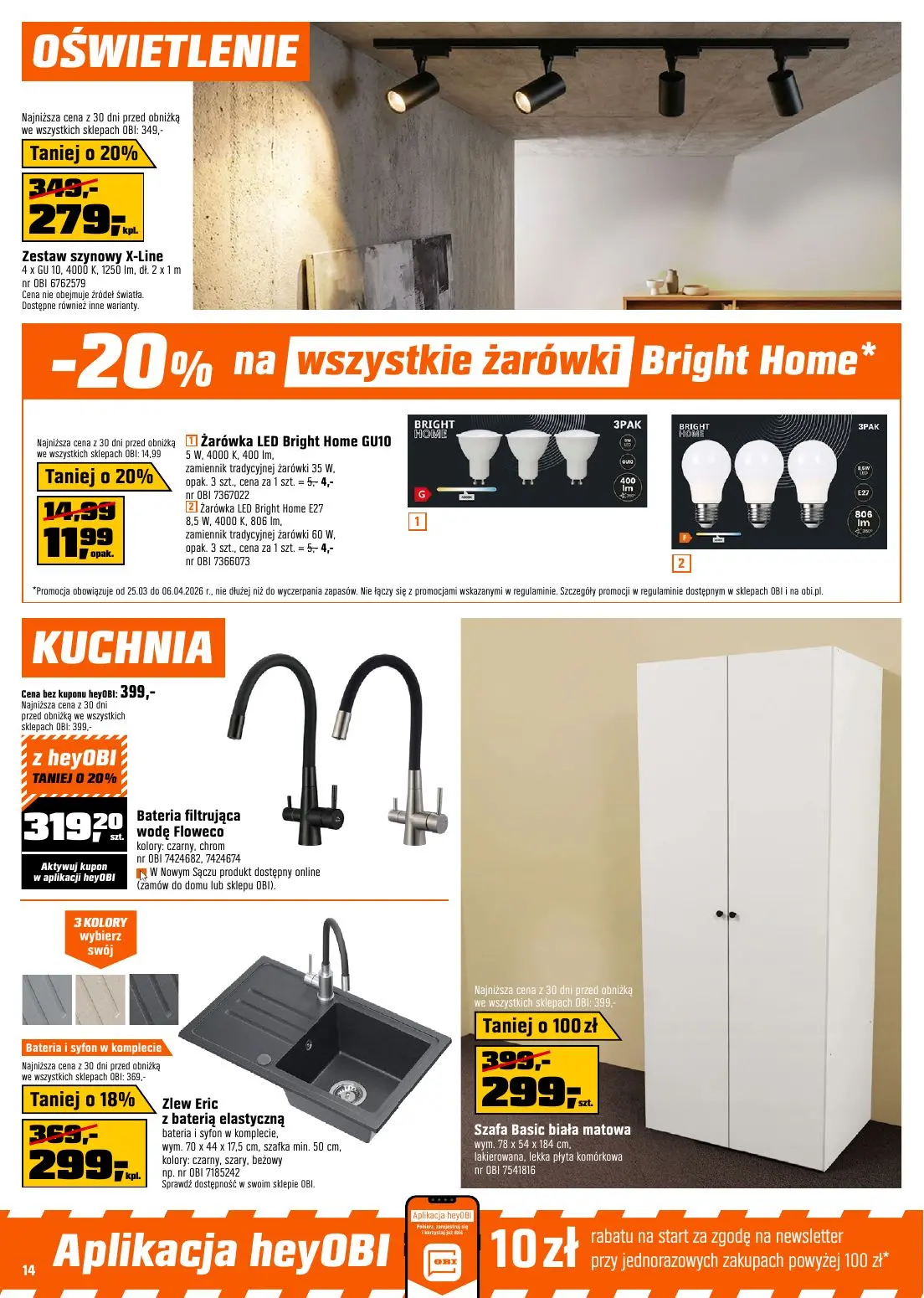 gazetka promocyjna OBI Stworzone do wiosennych prac w ogrodzie - Strona 14