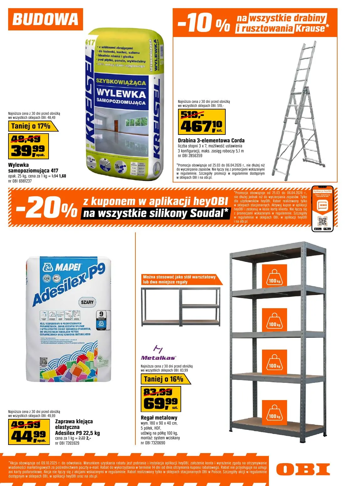 gazetka promocyjna OBI Stworzone do wiosennych prac w ogrodzie - Strona 15