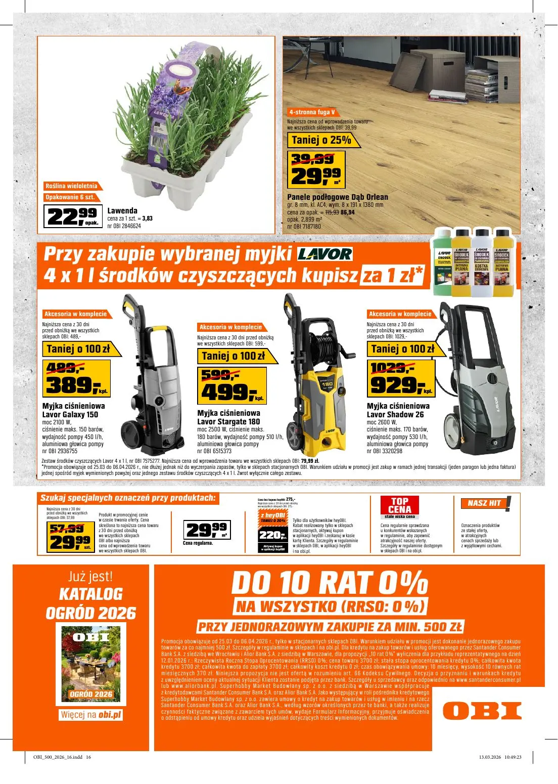 gazetka promocyjna OBI Stworzone do wiosennych prac w ogrodzie - Strona 16
