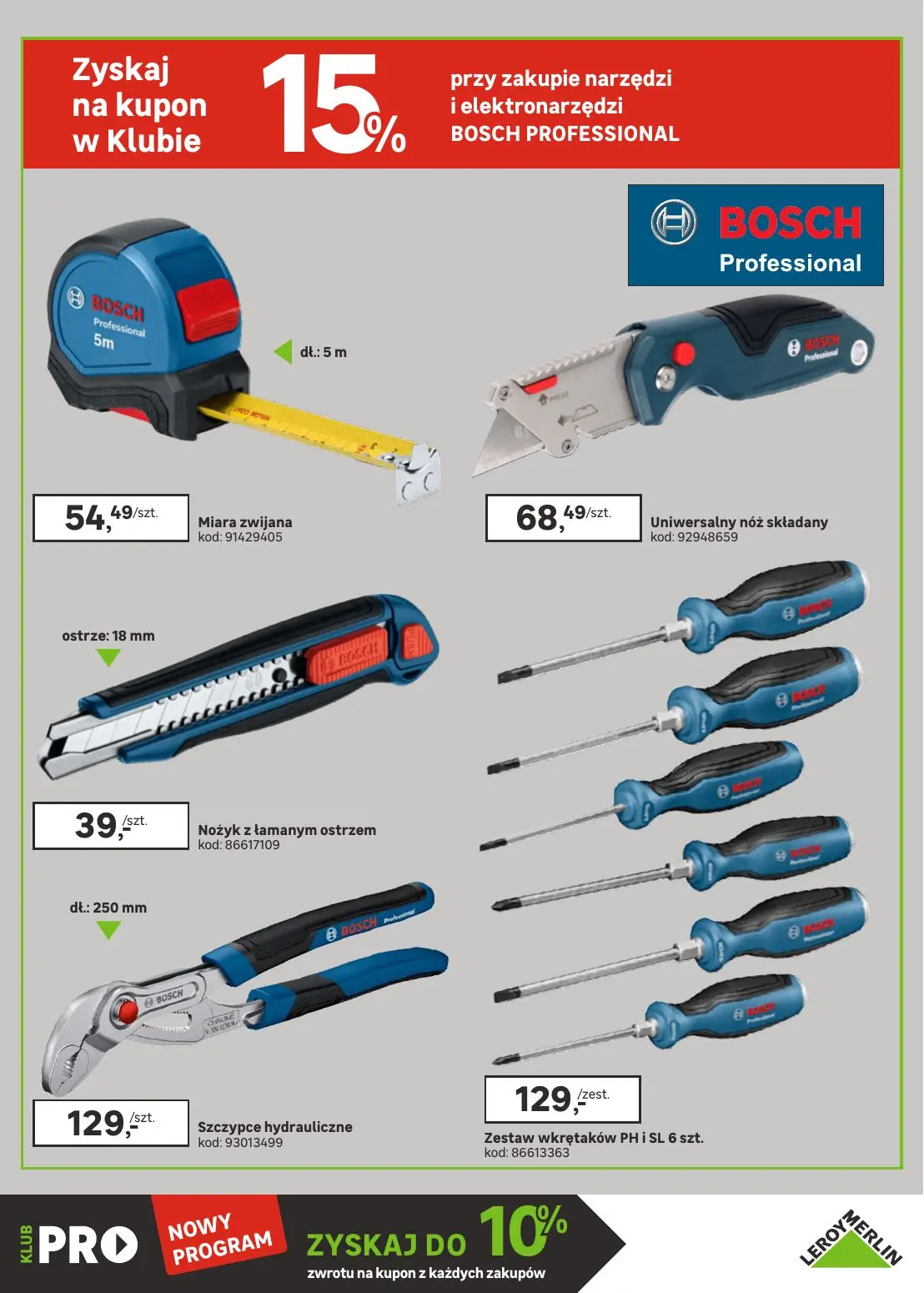 gazetka promocyjna Leroy Merlin Klub PRO - Strona 5