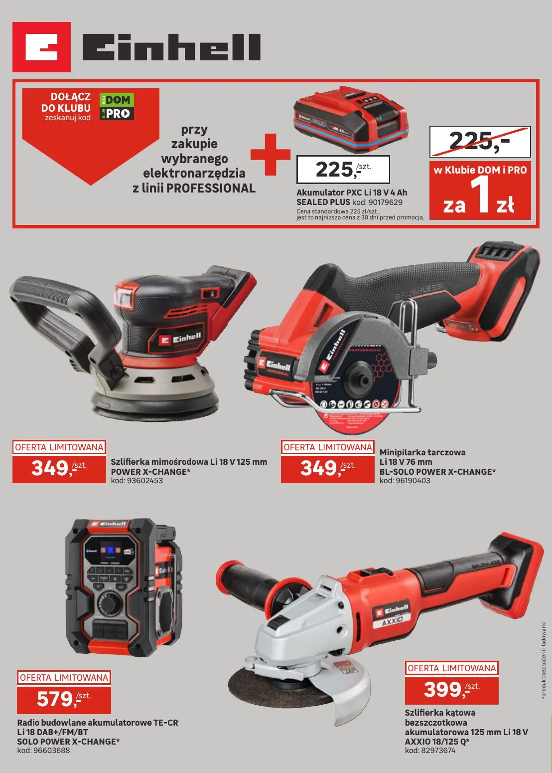 gazetka promocyjna Leroy Merlin Klub PRO - Strona 6